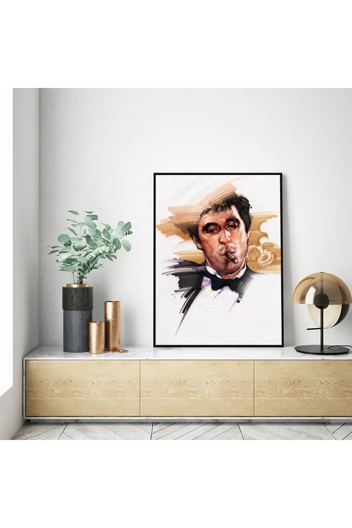 Choice-1pc Classic Movies Pablo Escobar Tony Montana Poster Self-adhesive Art Poster Waterproof Paper St... 7