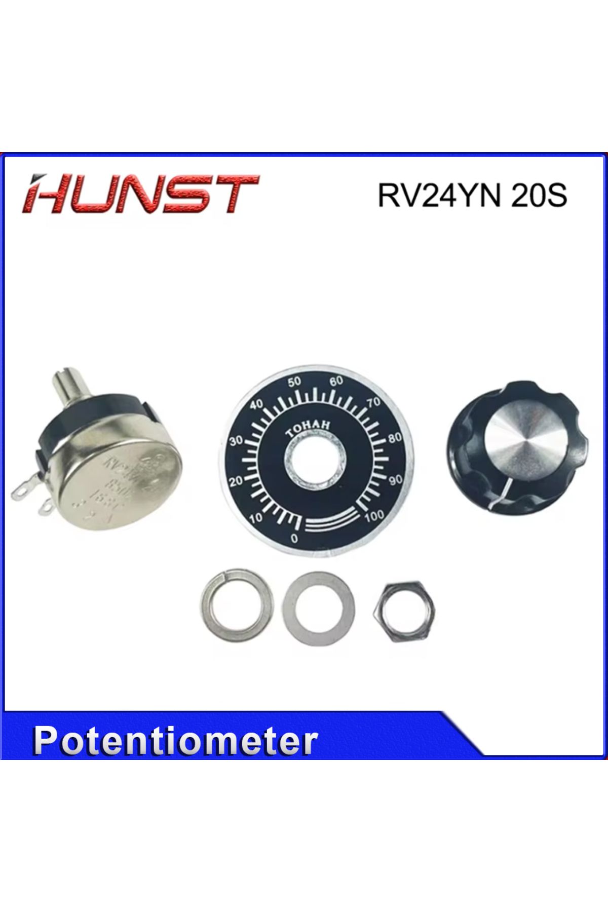Choice-HUNST Current Adjustment Potentiometer Knob RV24YN 20S B502 168C Laser Cutting Engraving Machine ... 7