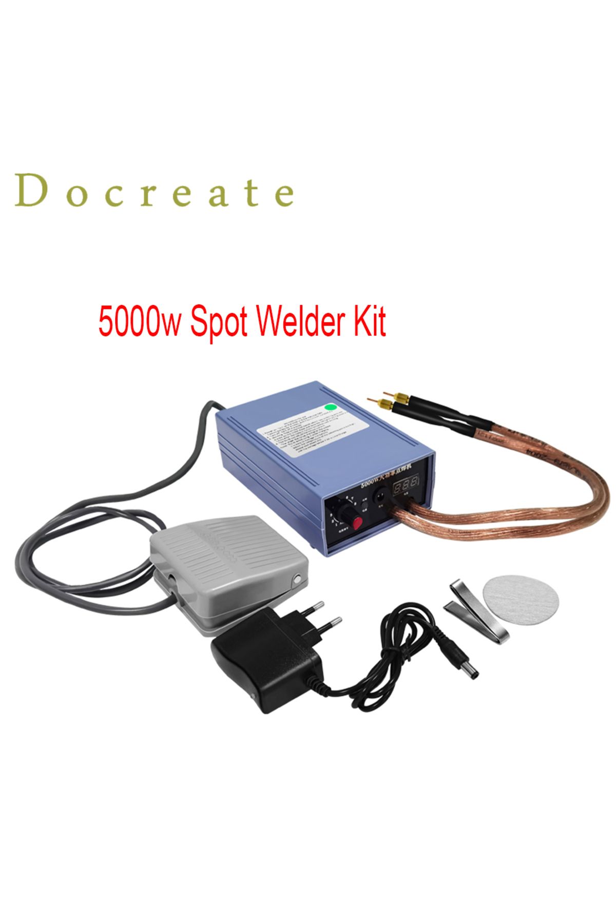Choice-Docreate 5000W  Mini Spot Welder Machine DIY Kit 18650 Battery Pack Welding Tools Portable Weldin... 3