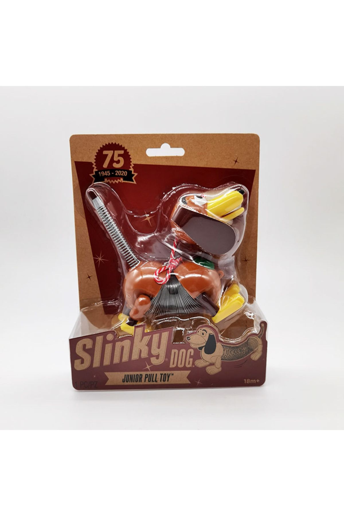 Miniso-with box Authentic Disney Pixar Toy Story 4 Elastic Puppy Shepherd Action Doll Handmade Toy Puppy An 4
