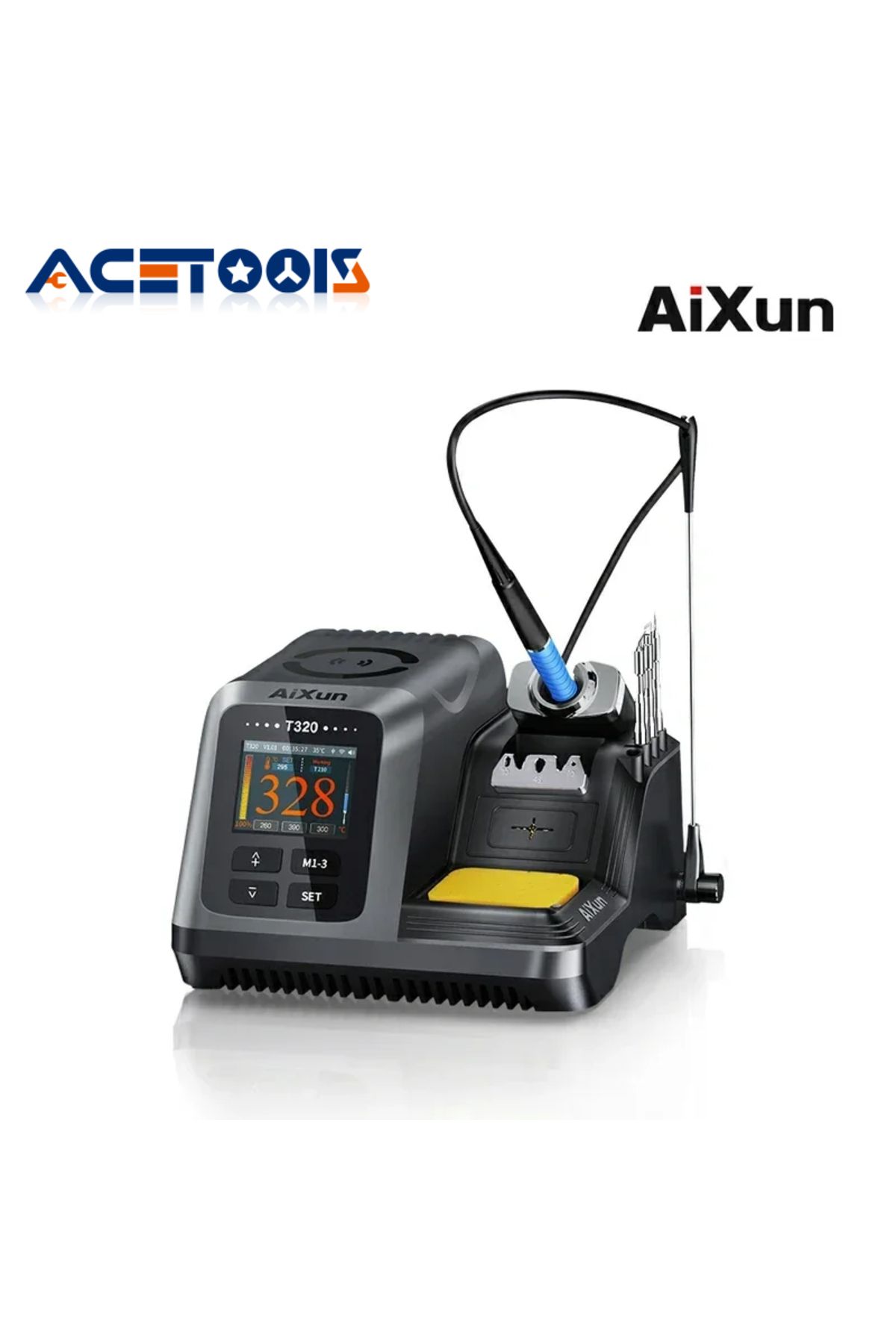 Choice-AIXUN T320 Soldering Station T245 C210 Soldering Handle Tip 200W 2S Heating Solder Paste For Mobi... 2