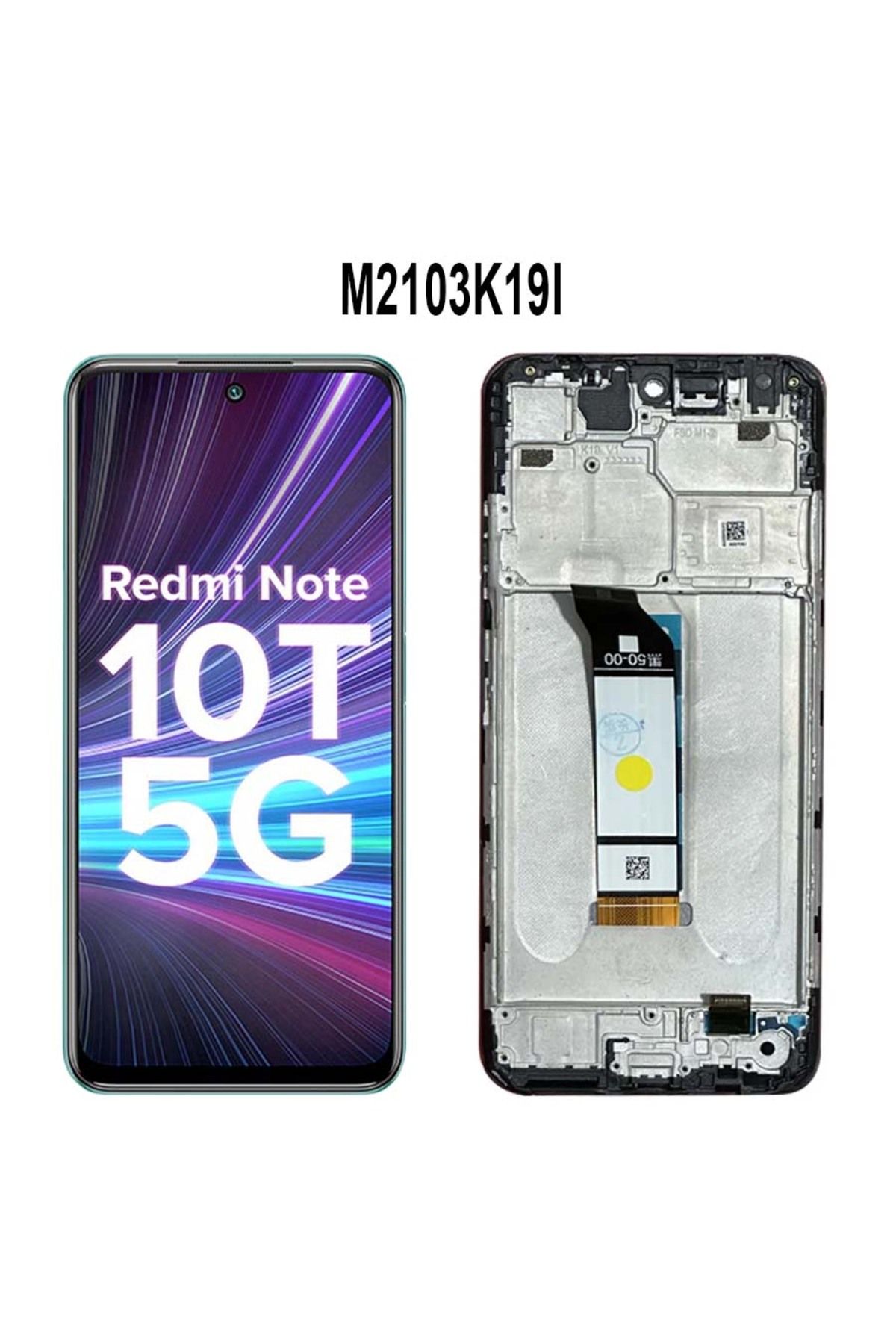 Choice-For Xiaomi Redmi Note 10T 5G M2103K19I LCD Display, with frame Touch Panel Digital Assembly For R... 3