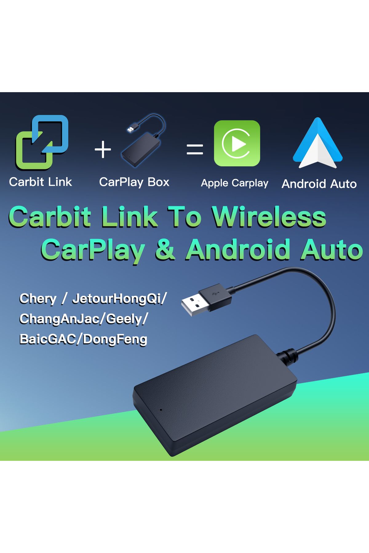 Choice-Carbit link Smartlink Phonelink Easy to connect wireless CarPlay Android Auto adapter Suitable fo... 2