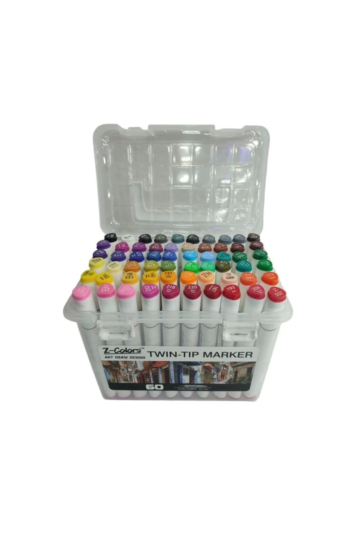 Timon TMN 593078 Z-COLORS ART DRAW DESING ÇİFT UÇLU MARKER SAPLI