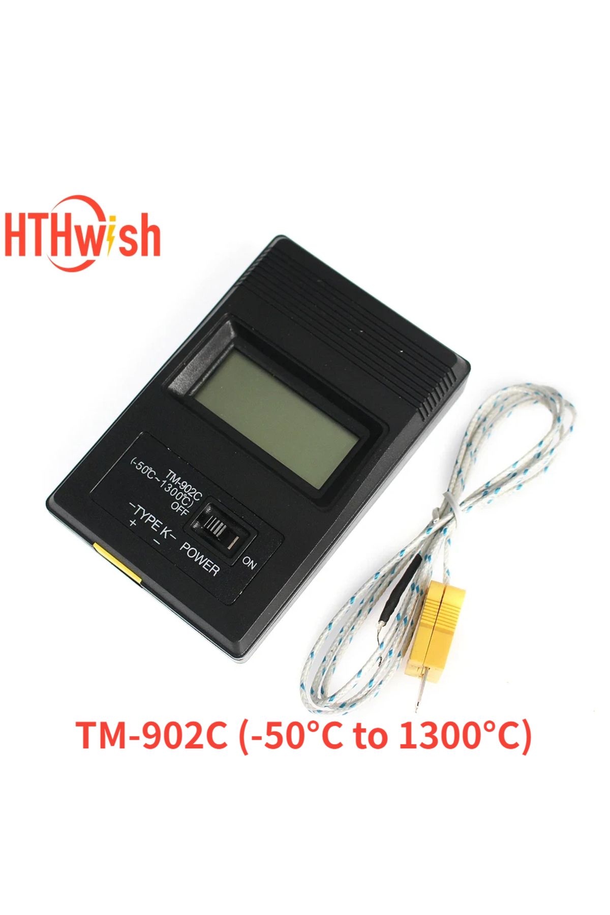Choice-TM902C Temperature Meter Digital K Type Thermometer Sensor + Thermocouple Probe detector TM-902C ... 6