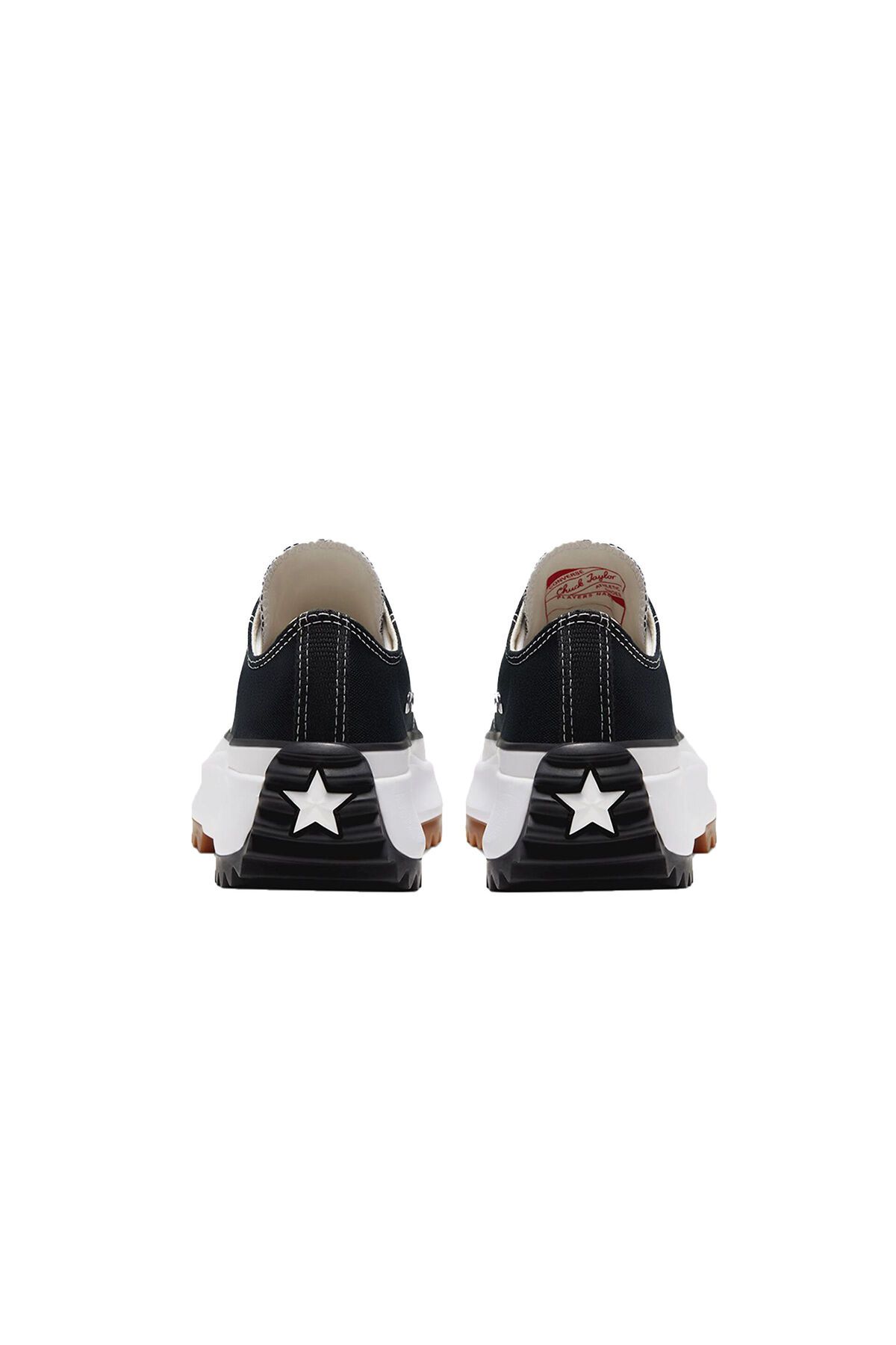 converse-Run Star Hike Canvas Platform Unisex topánky na voľný čas na platforme 168816 C Čierna 4