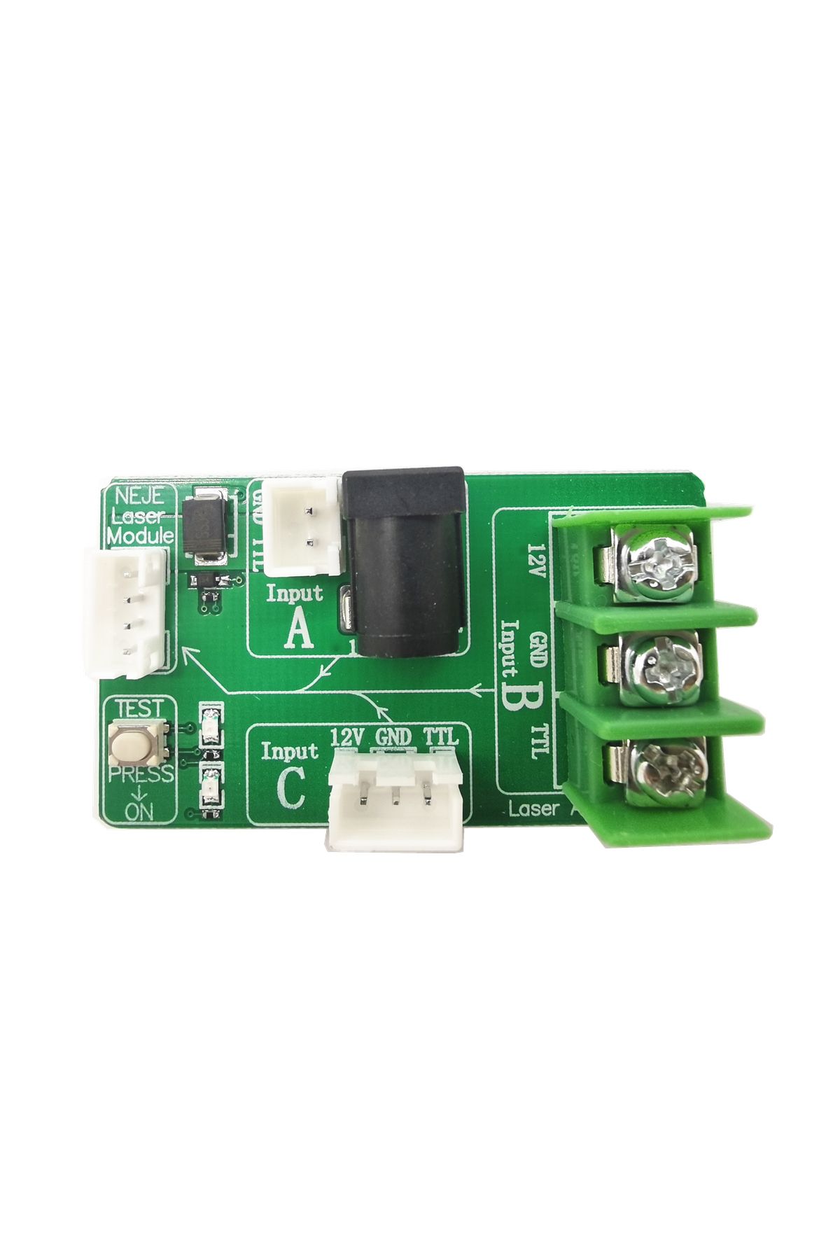 Choice-NEJE Laser Module Interface Adapter Board Connector for Laser Cutting Engraving Machine 2pin, 3pi... 5