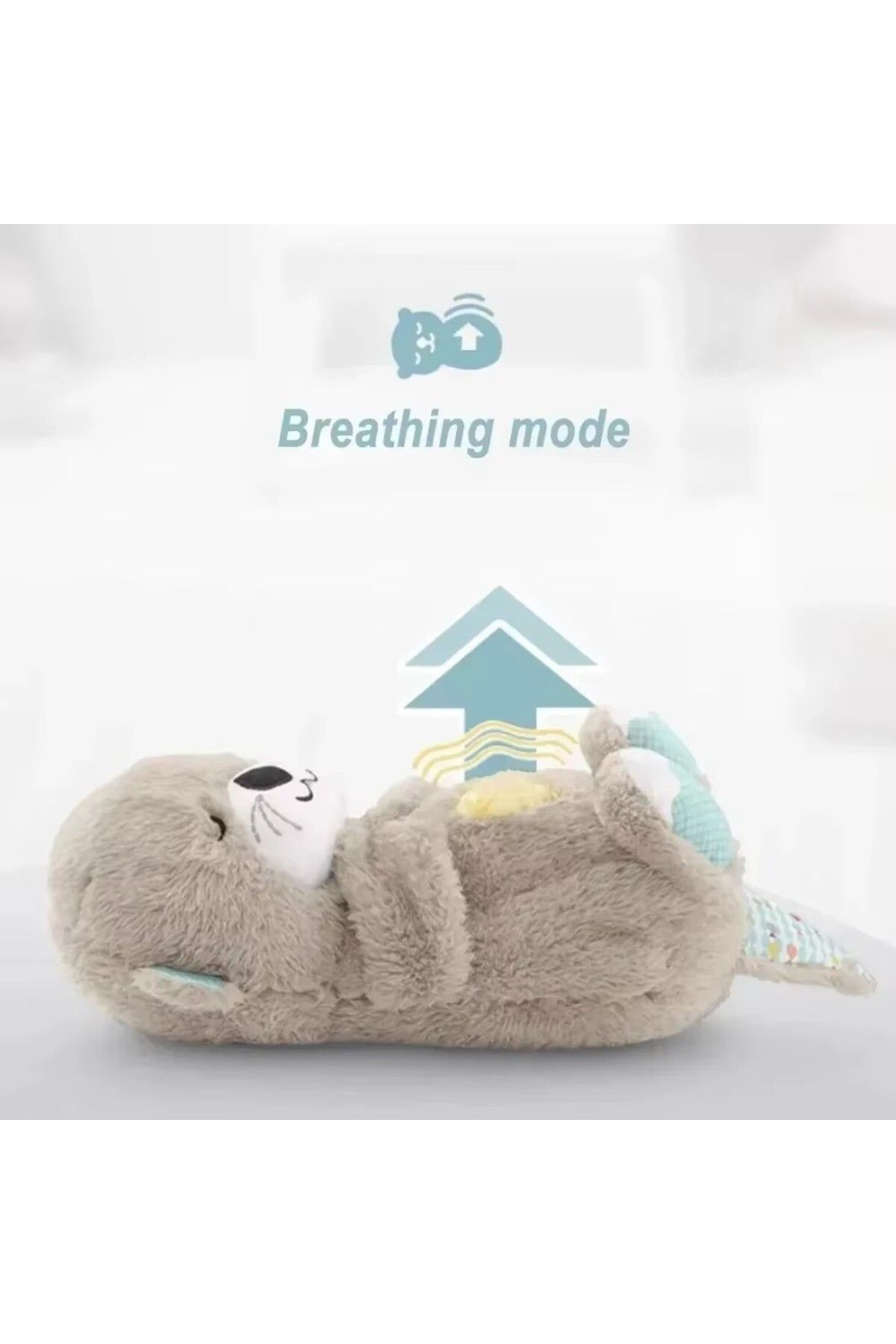 Choice-Breathing Otter Sleep and Playmate Otter Musical Stuffed Baby Plush Toy with Light Sound Newborn ... 4