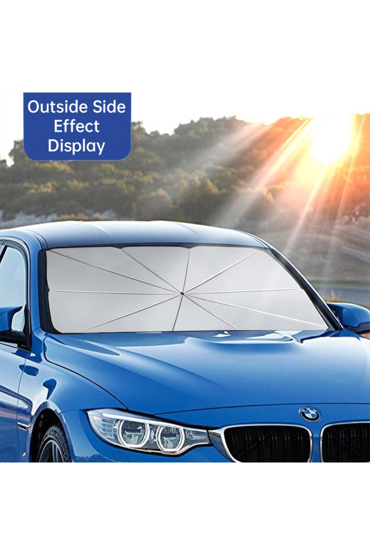 Choice-Car Windshield Sunshade Umbrella for Audi A1 A4 A5 A7 A8 S4 S5 A6 Q3 Q4 Q5 Q6 Q7 Q8 SQ5 Q5L A4L A... 7