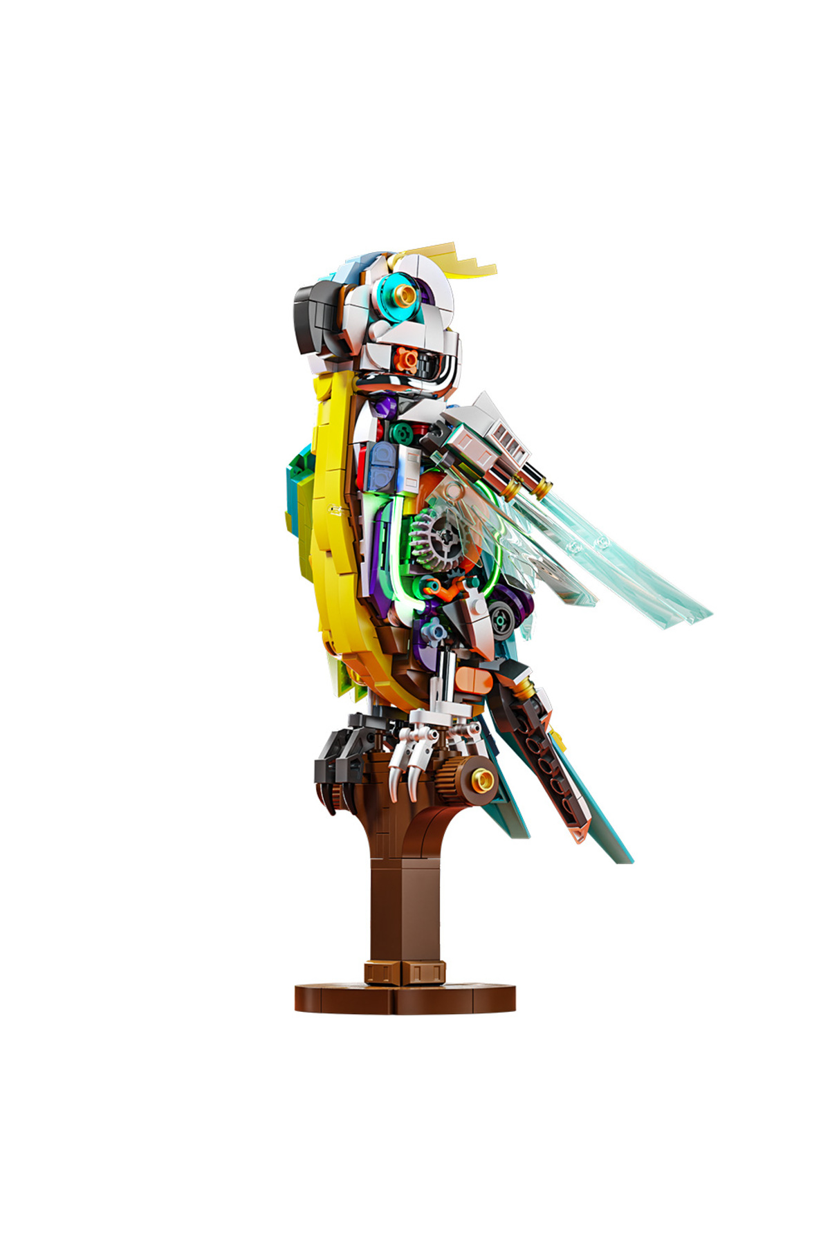 ست بلوک‌های پاروت، اسباب‌بازی‌های مدل پرنده و حیوان، هدایای خلاقانه، مناسب برای کودکان و بزرگسالان، دکوراسیون منزل...