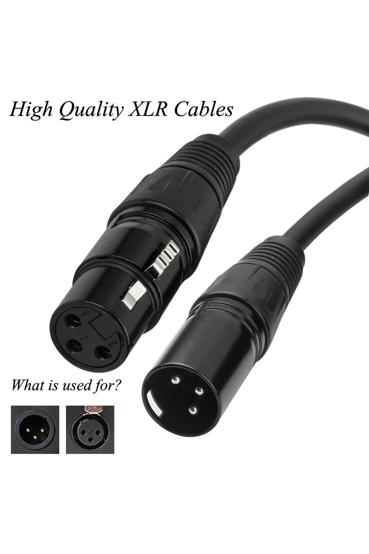 Choice-كابل Bochara XLR بطول 5 أمتار، كابل صوت OFC M/F محمي لميكسر الميكروفون، 1 متر، 1.8 متر، 3 متر، 4.5 متر 4