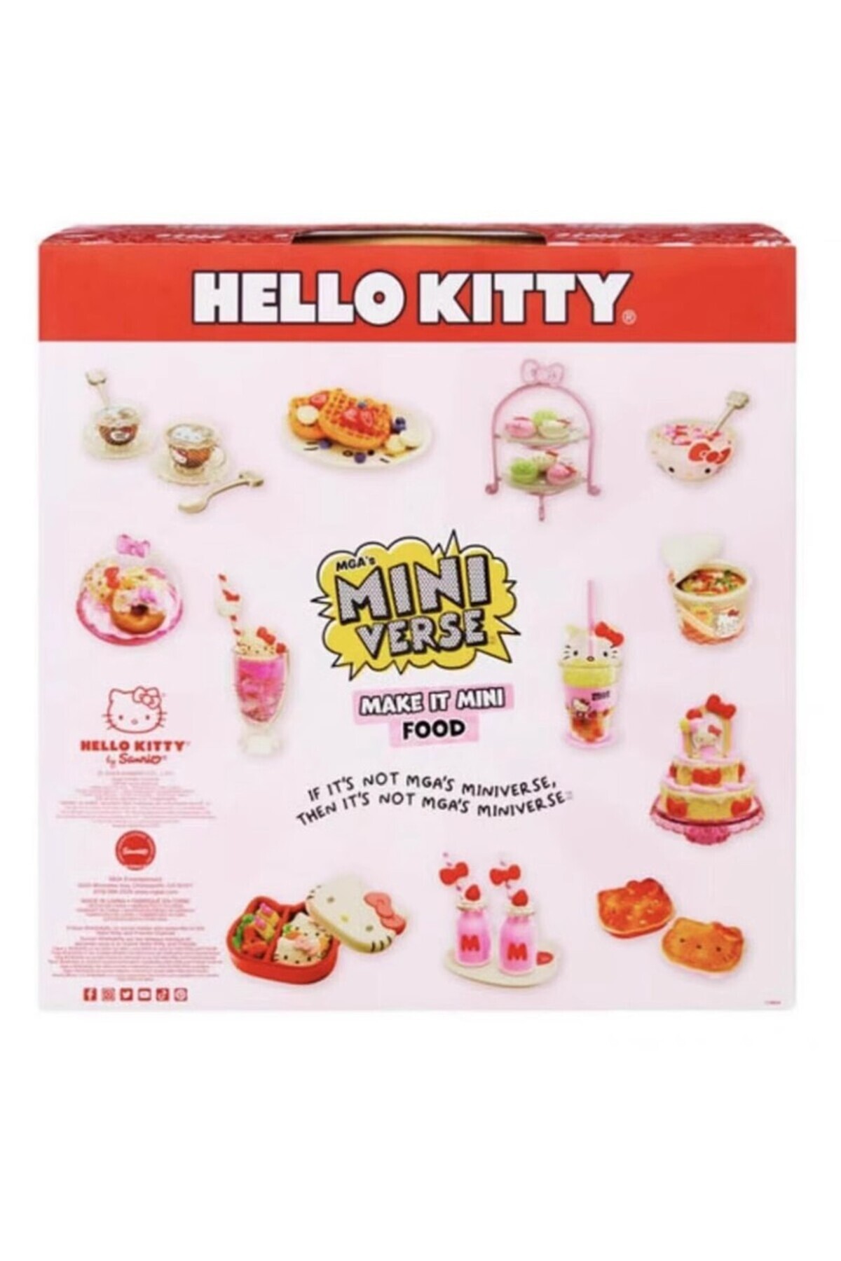 Choice-New Miniverse Hello Kitty Make It Mini Food Series Zuru Mini Brands Hello Kitty Model Collectible... 5