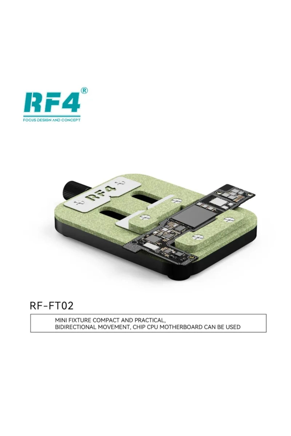 MECHANIC-RF4 RF-FT02 Universal PCB Chip Fixture Mini Precision Mainboard IC Chip Holder Adjustable Clamp I... 2