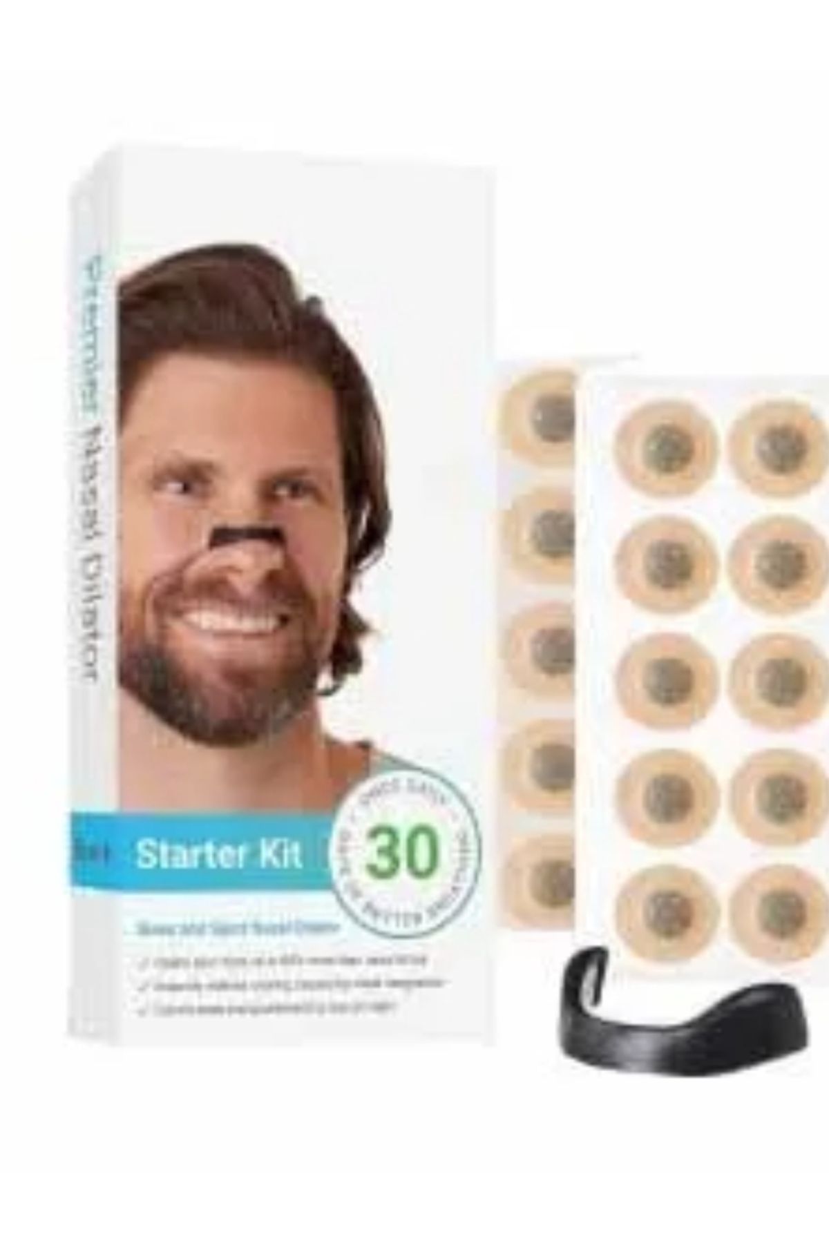 Choice-Intake Breathing Nasal Strip Kit 30 Count Oxygen Intake Reduce Snoring Improve Sleep Quality Swea... 8