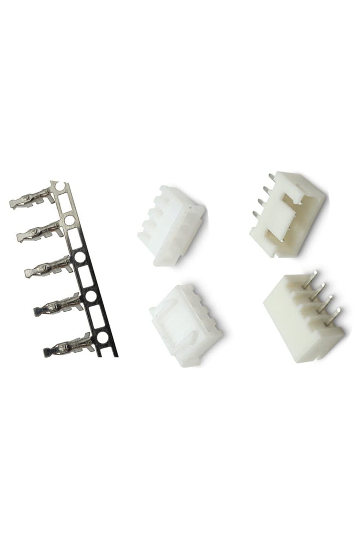 Choice-10Pcs 3S XH 2.54mm 4pins Pitch Terminal Kit Housing Pin Header JST Connector Wire Connectors Adaptor 2