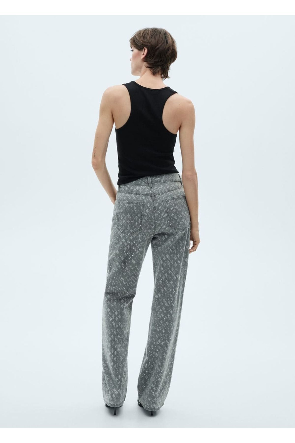 MANGO Woman-Lace Detailed Blouse 4