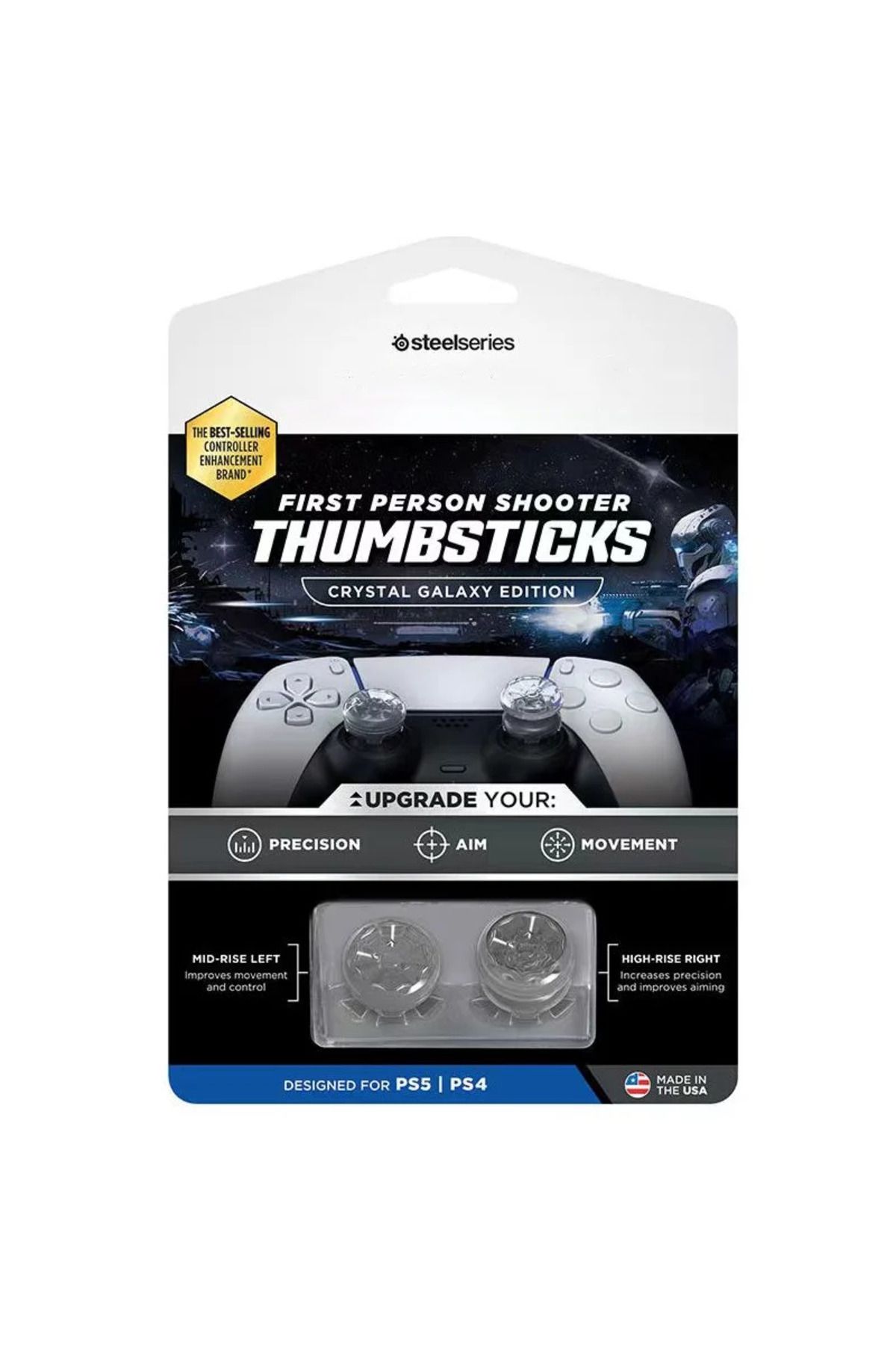 Choice-FPS Freek Galaxy for Playstation PS4 High-Rise Analog Stick PS5 Joystick Controller Performance C... 6