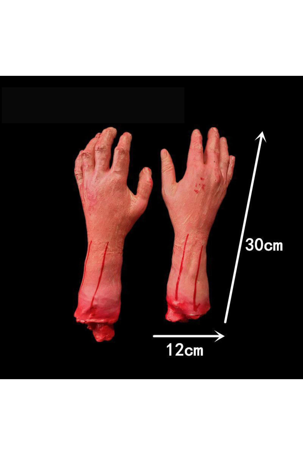 GSF Halloween Prop Bloody Scary Fake Organ Human Brain Body Parts Fake