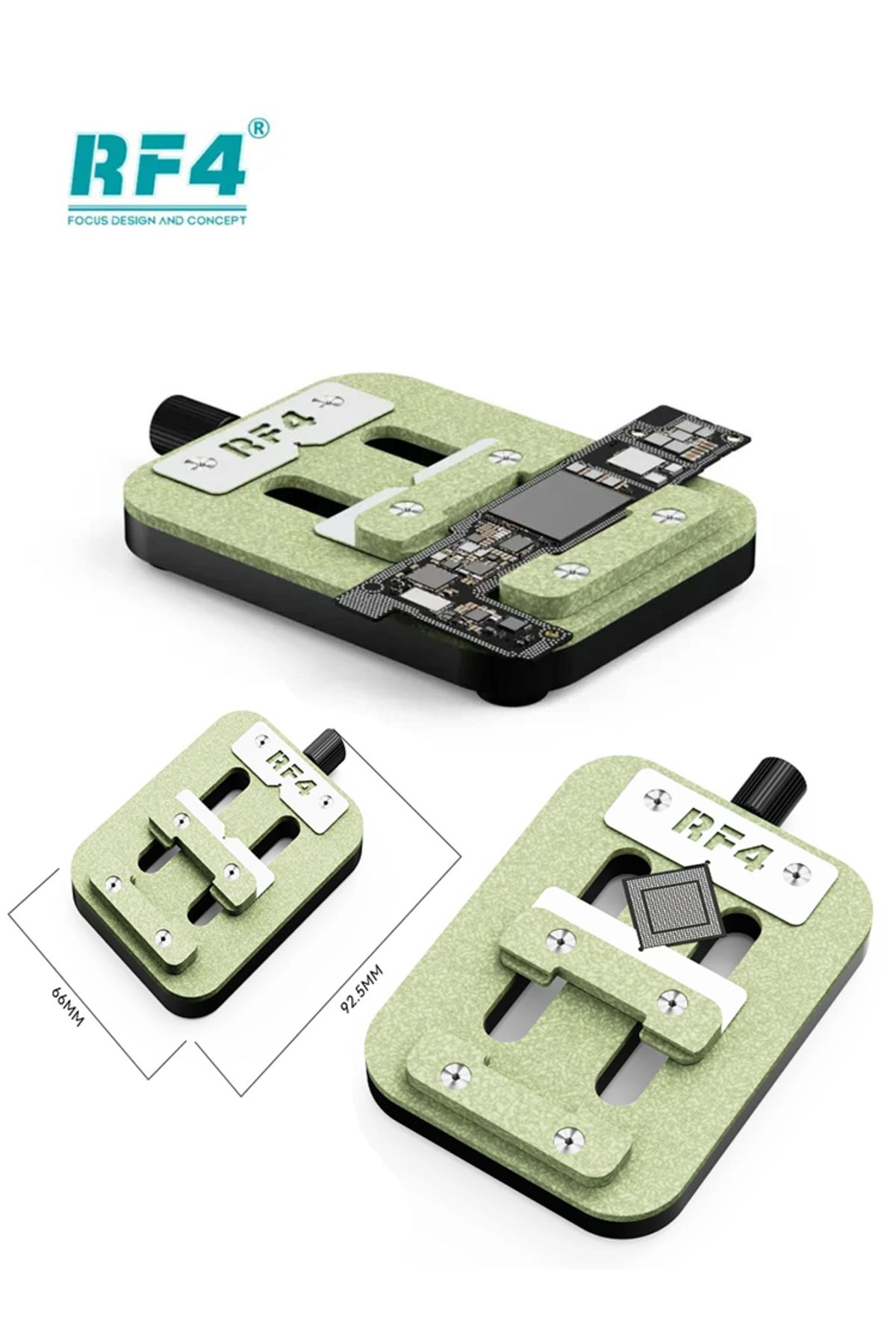 MECHANIC-RF4 RF-FT02 Universal PCB Chip Fixture Mini Precision Mainboard IC Chip Holder Adjustable Clamp I... 8