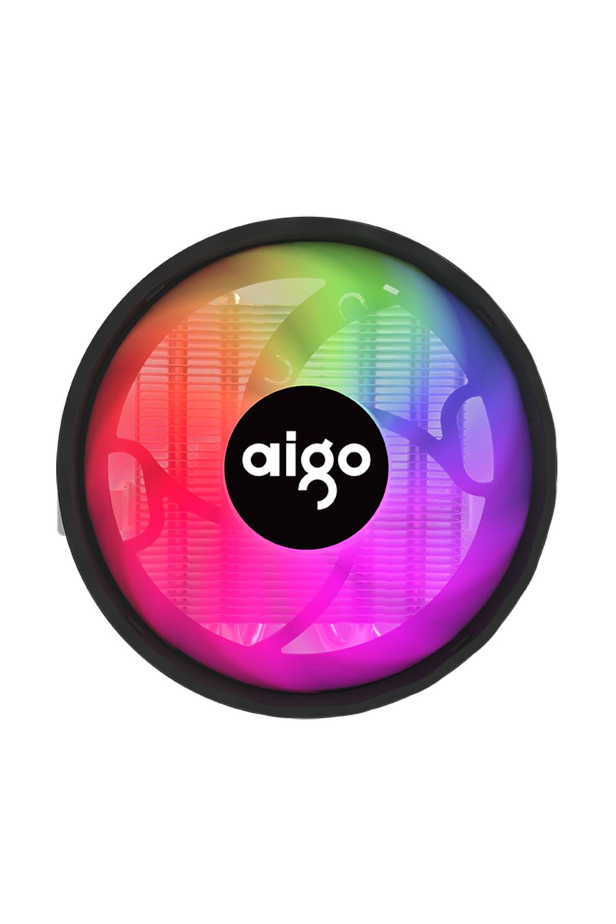 Choice-Aigo ICE400X 4 heat pipes cpu cooler Fan RGB 4pin PWM Computer Case Fan Silent Intel LGA 1700 120... 3