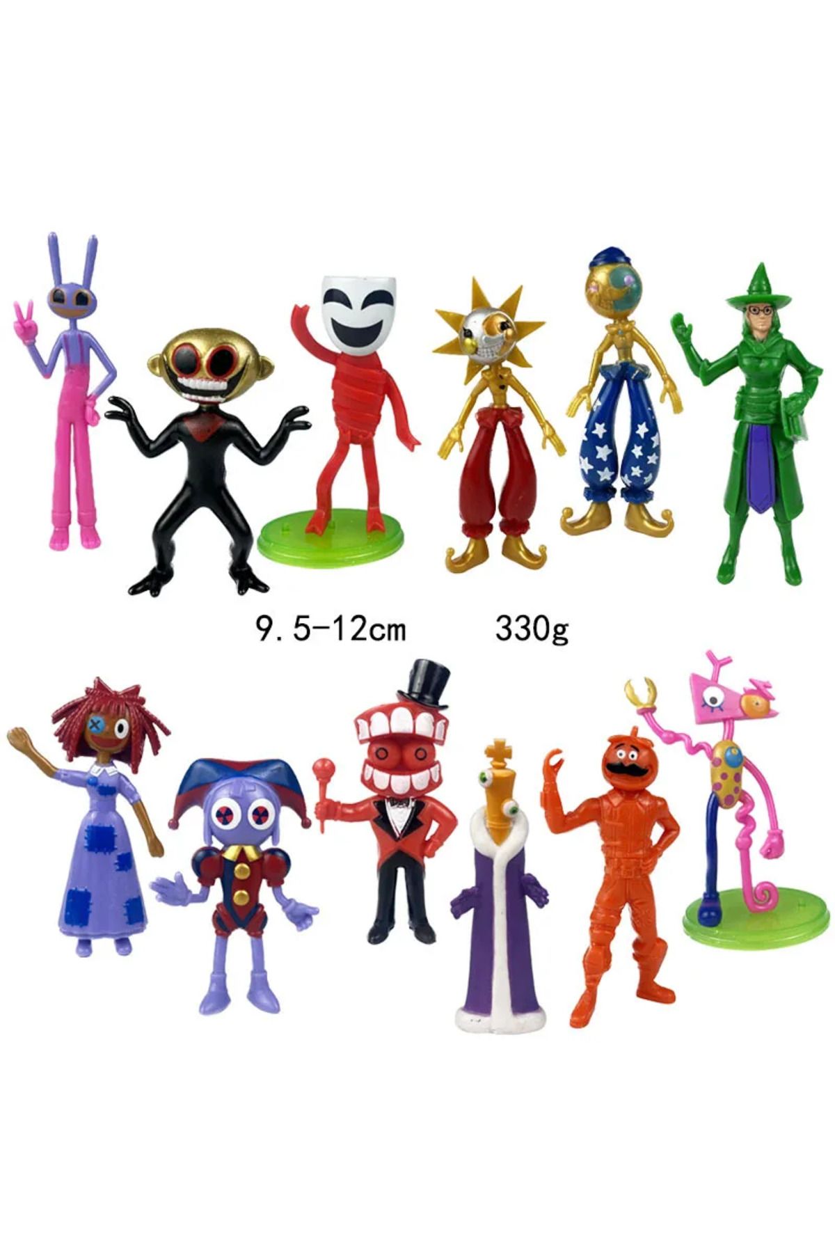 Choice-New The Amazing Digital Circus 6/10/12 PCS Anime Figures Action PVC Model Toy Desk Decor Collecti... 7