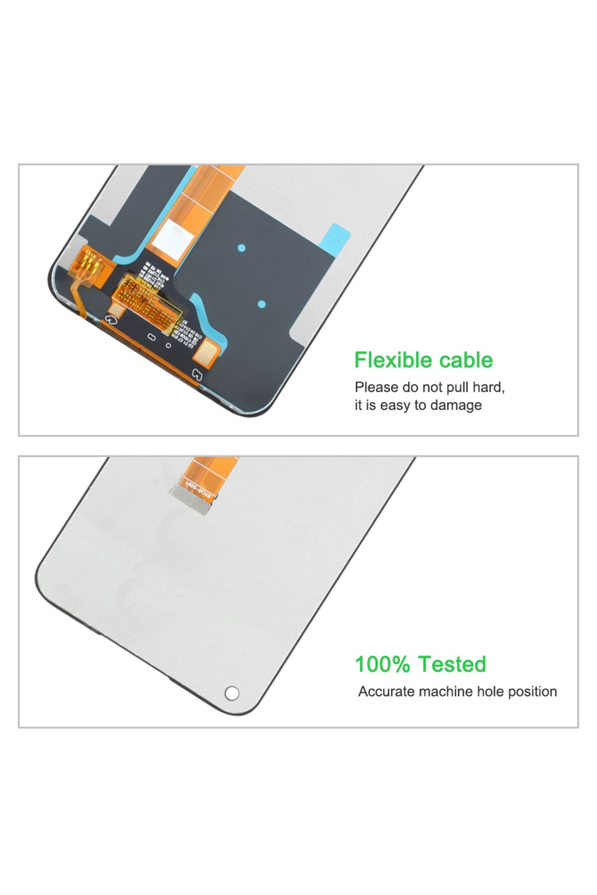 sinmaytai-Black With Frame For Oppo A73 5G LCD Display Screen Touch Panel Digitizer Assembly For Oppo A73 5G C 4