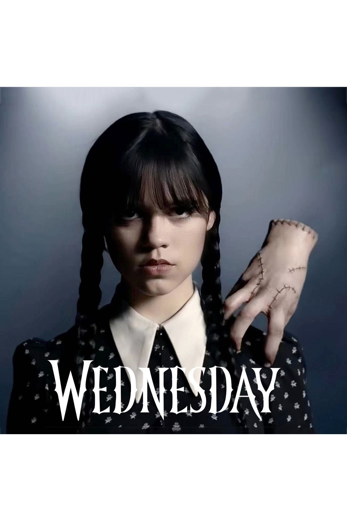 Choice-Wednesday Addams Thing Hand Halloween Party Horror Figurine Addams Family Cosplay Home Decor Cost... 7