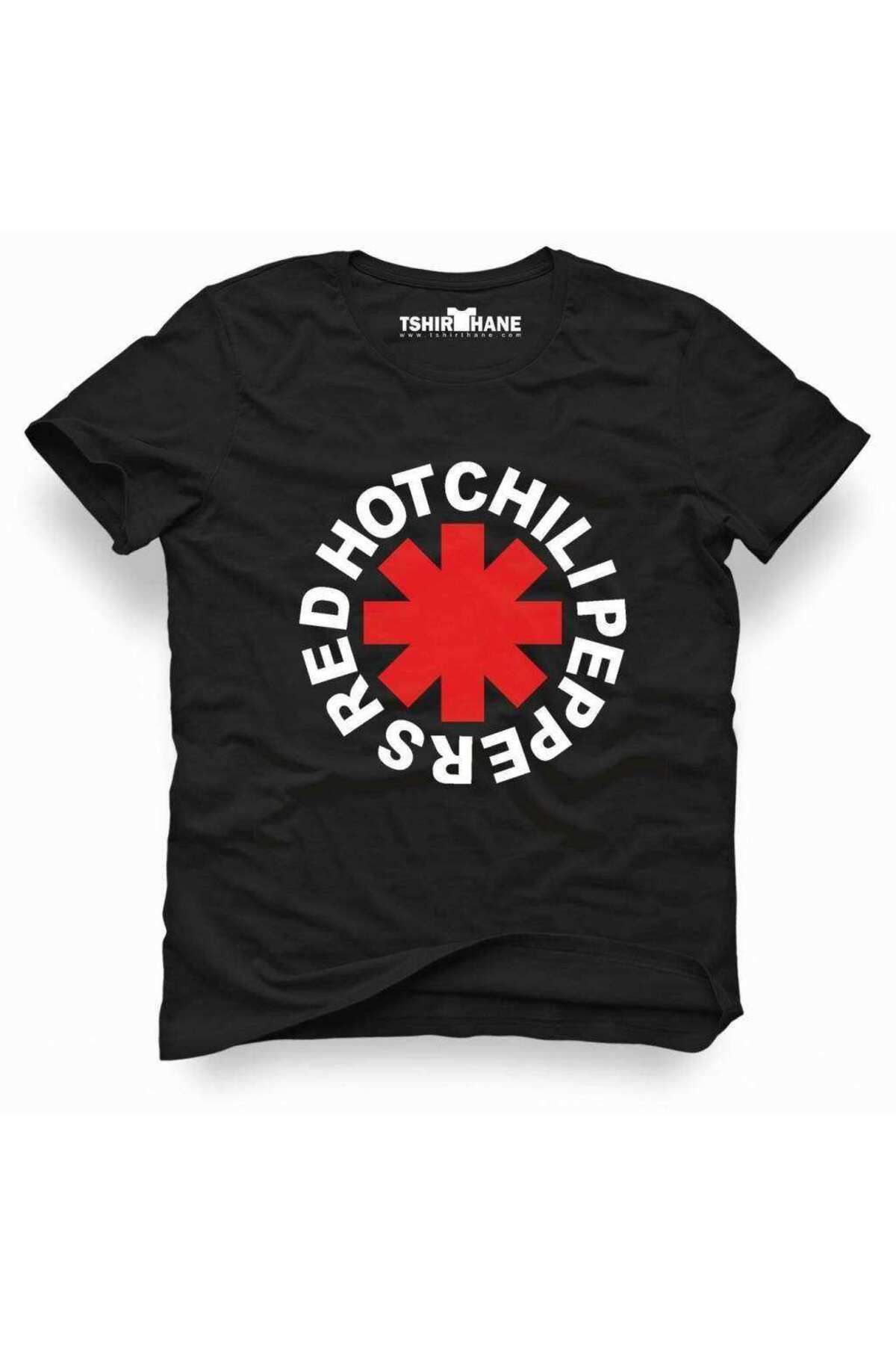 Tshirthane-Ανδρικό μπλουζάκι με λεπτή εφαρμογή Red Hot Chili Peppers Rock Metal Music 1