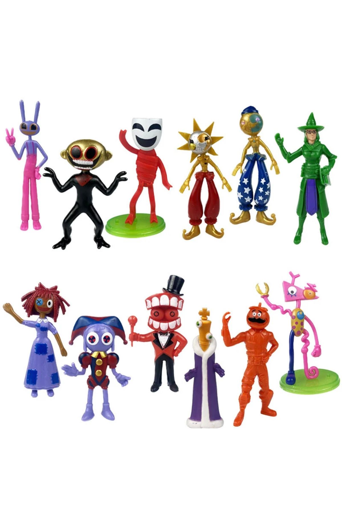 Choice-New The Amazing Digital Circus 6/10/12 PCS Anime Figures Action PVC Model Toy Desk Decor Collecti... 2