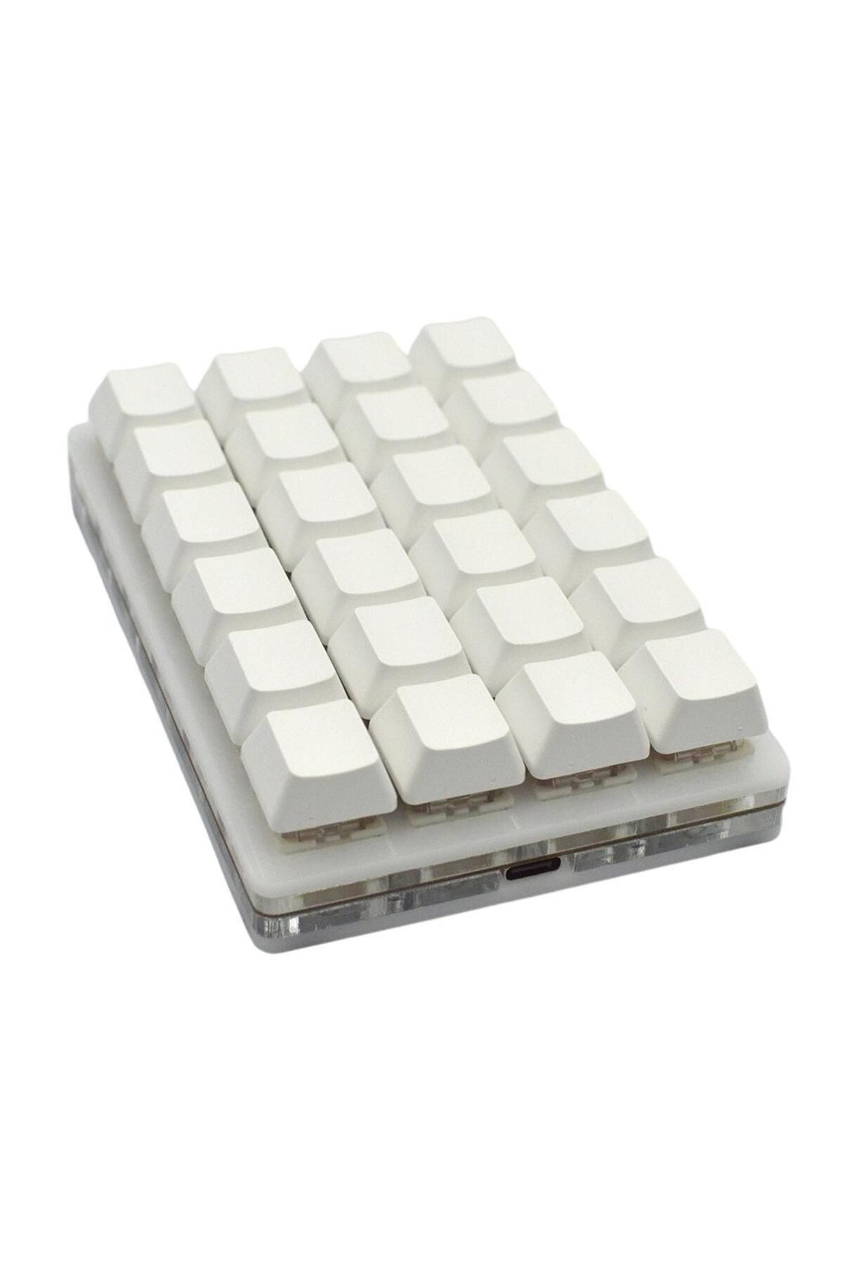 Choice-Mini USB Custom Mechanical Keyboard 24 Keys Black/White Gaming Keyboard Sayo Device Shortcut Prog... 5