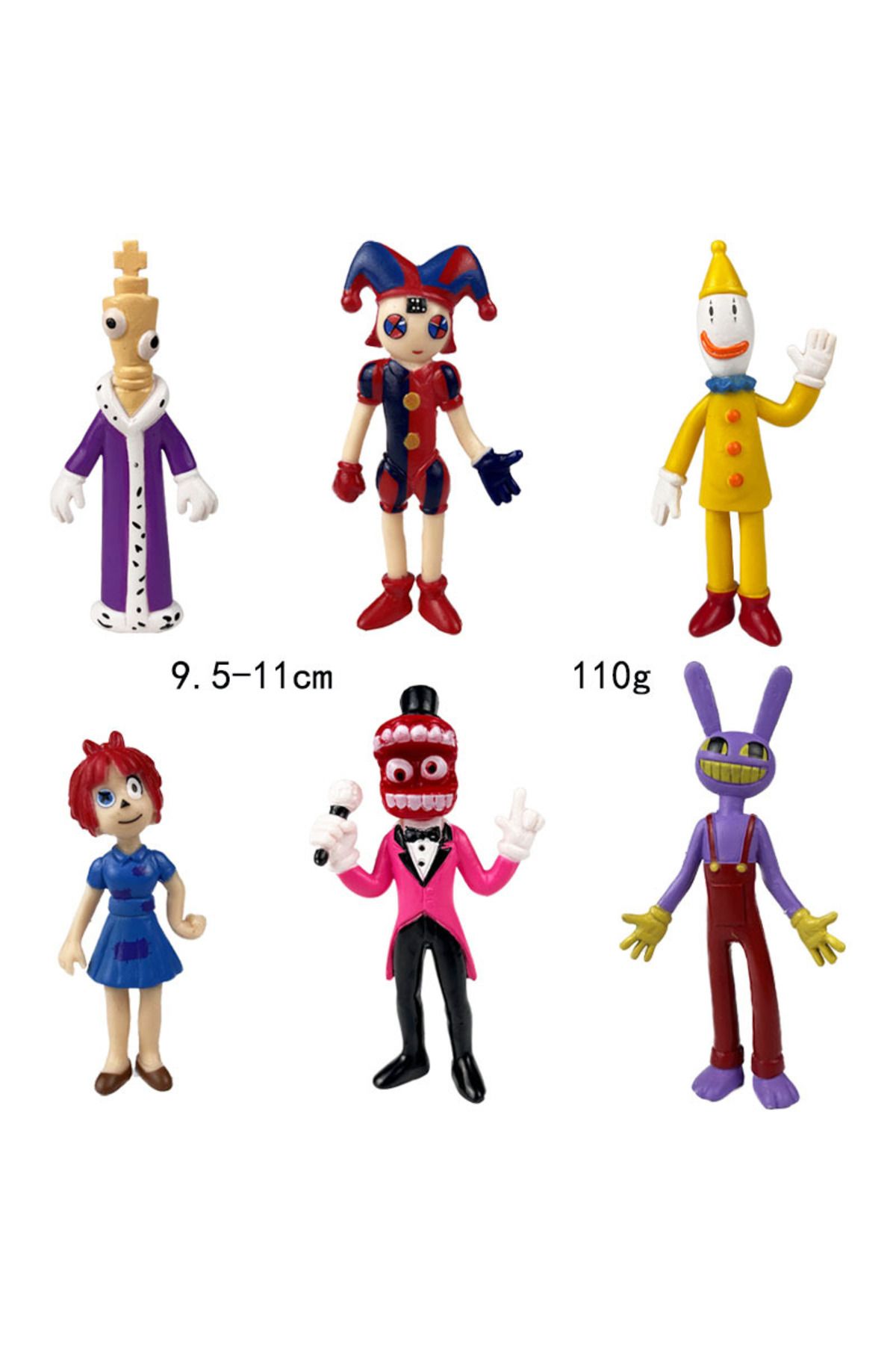 Choice-New The Amazing Digital Circus 6/10/12 PCS Anime Figures Action PVC Model Toy Desk Decor Collecti... 1