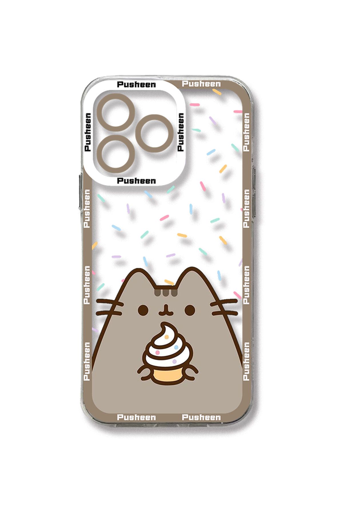 Choice-Funny Pusheen Cat Phone Case For iPhone 15 14 13 12 Mini 11 Pro Max X XR XS 7 8 SE 2020 Plus Soft... 6