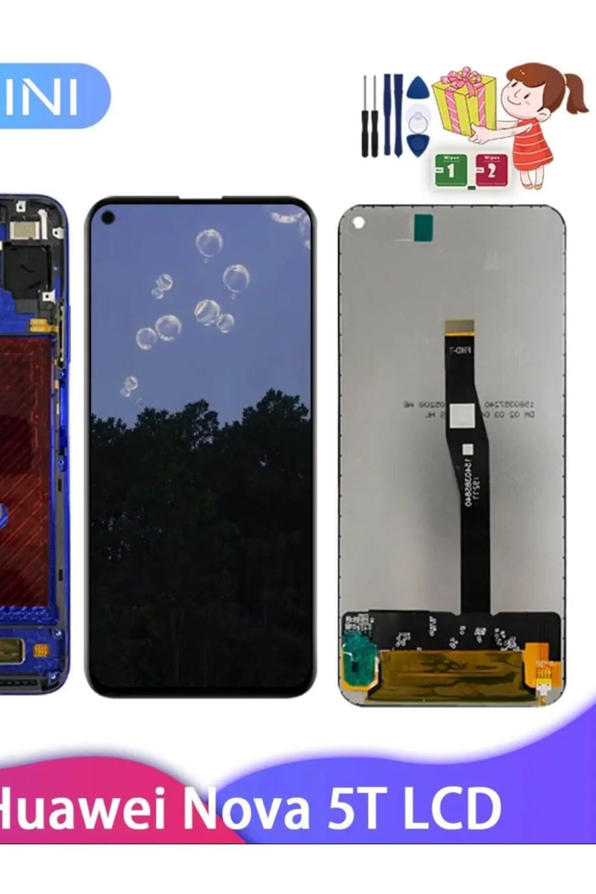Choice-LCD For Huawei Nova 5T LCD Display Touch Screen Digitizer NO/With Frame Assembly for  Replacement... 8