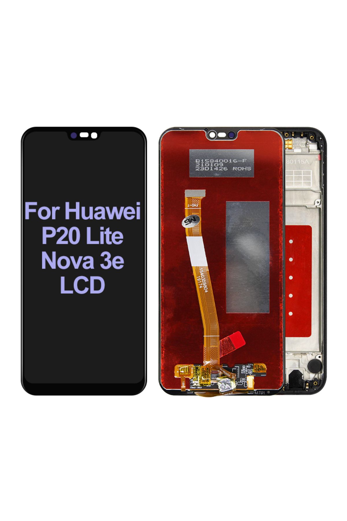 MSMADE-For HUAWEI P20 Lite LCD Display Touch Screen Digitizer For Huawei Nova 3e LCD ANE-LX1 ANE-LX3 Dis... 7