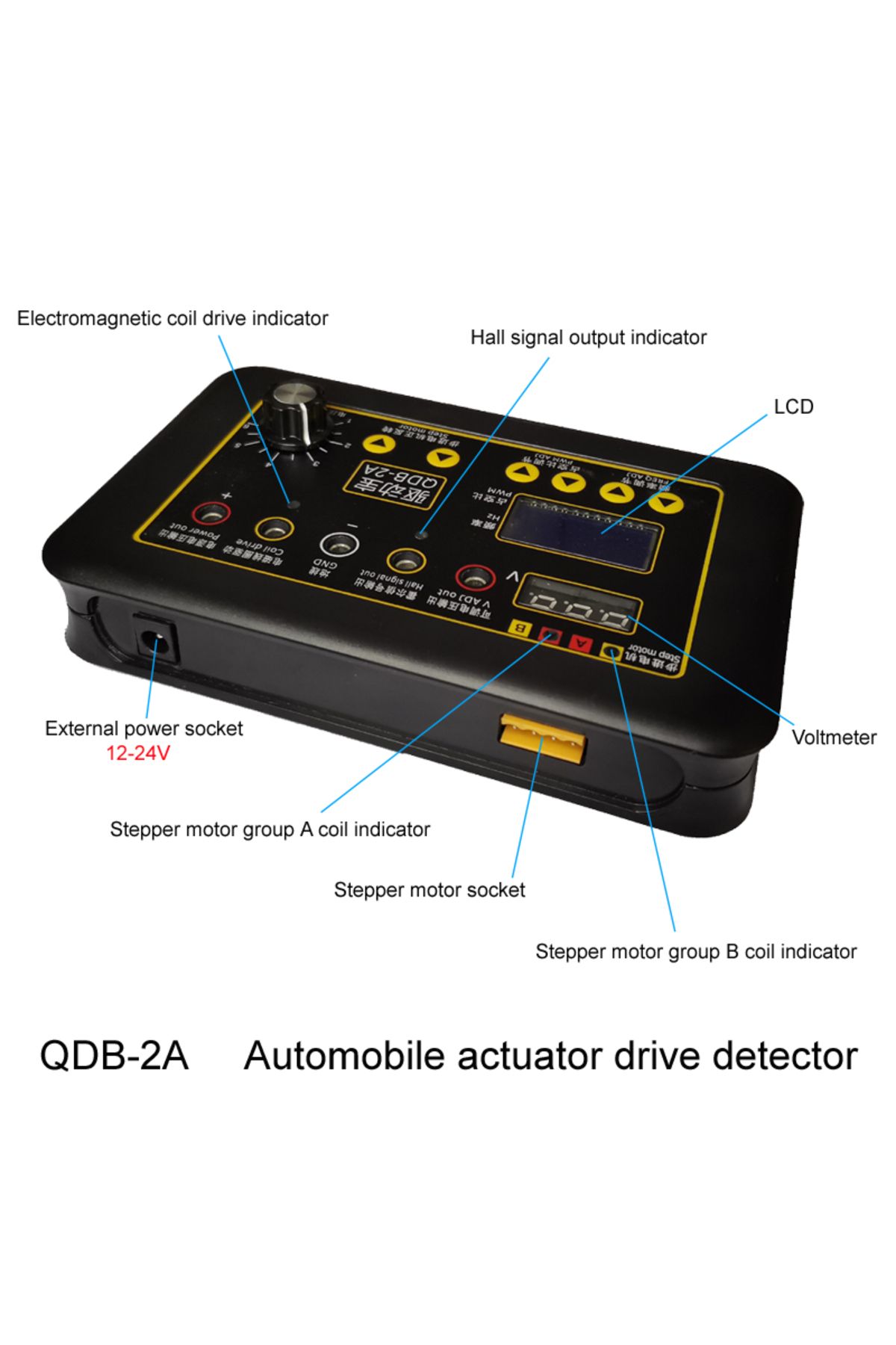 Choice-Upgrade QDB-2A 3A Automobile Ignition Coil Tester Car Idle Stepping Motor Solenoid Valve Injector... 3