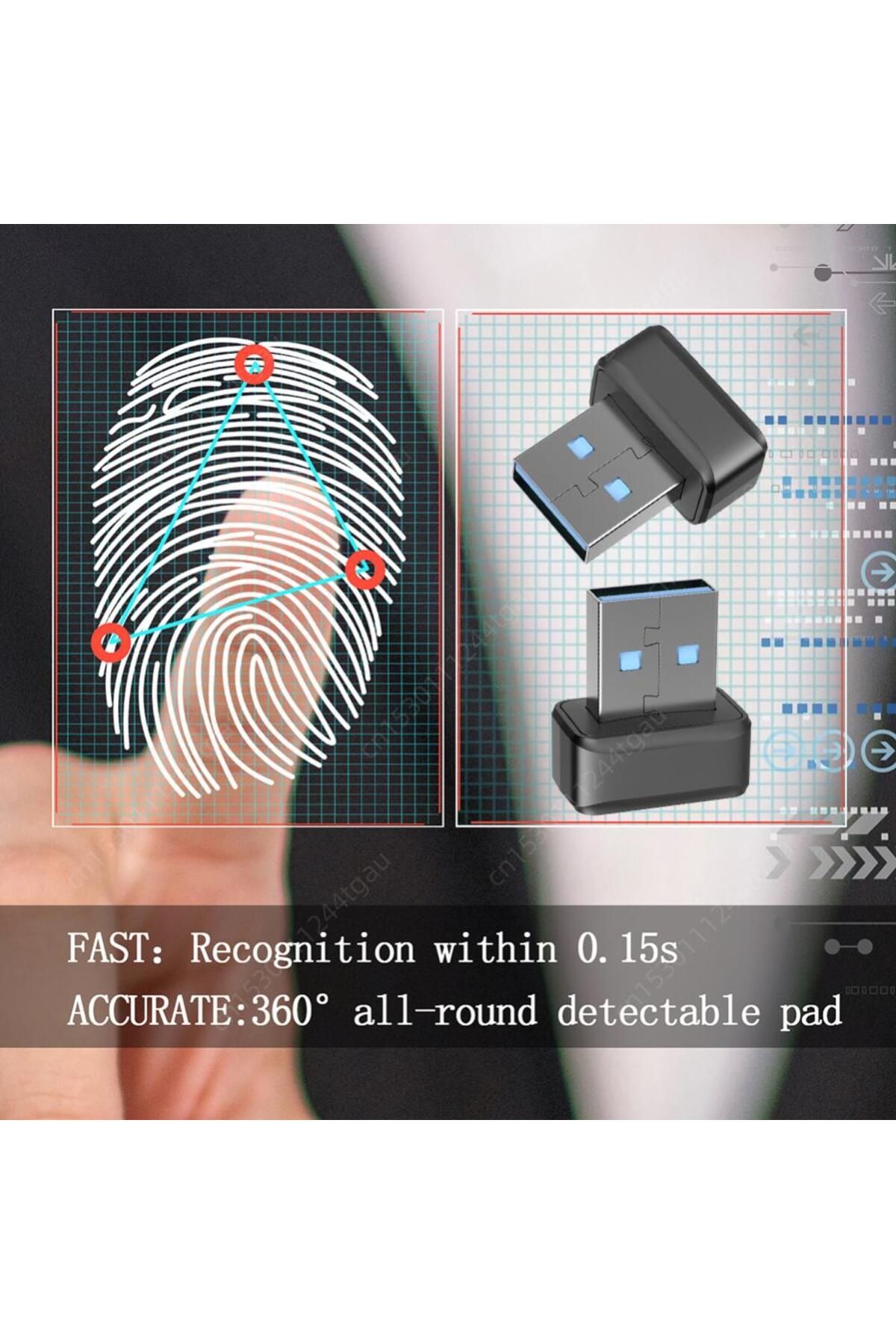 Shunmaii-U5 U7 U8 Fingerprint Key USB Fingerprint Reader Module Device USB Fingerprint Reader For Windows ... 6