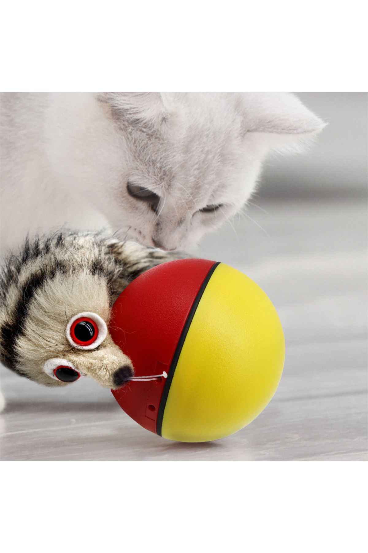 Choice-Beaver Mouse Electric Ball Toy Rolling Ball Jump Toys Moving In The Water Toys Pet Supplies 3