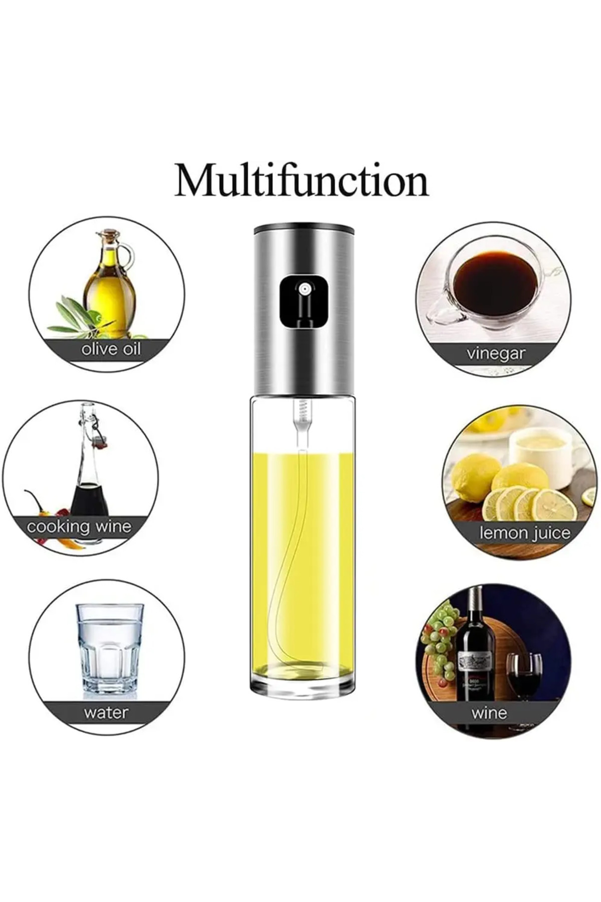 Choice Olive Oil Sprayer Dispenser for Cooking BBQ and Air Fryer