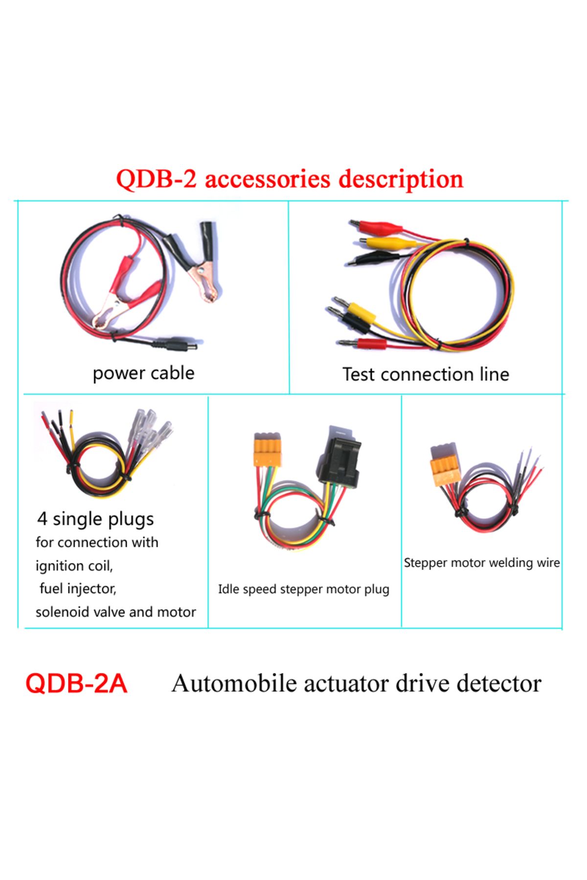 Choice-Upgrade QDB-2A 3A Automobile Ignition Coil Tester Car Idle Stepping Motor Solenoid Valve Injector... 4