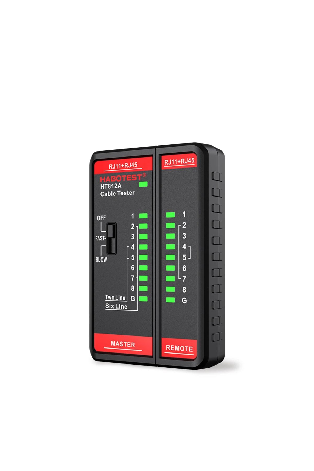 TELEHILL-Cable Lan Tester High Precision Network Cable Tester Rj45 Rj11 Rj12 Cat5 Utp Lan Cable Tester Net... 8
