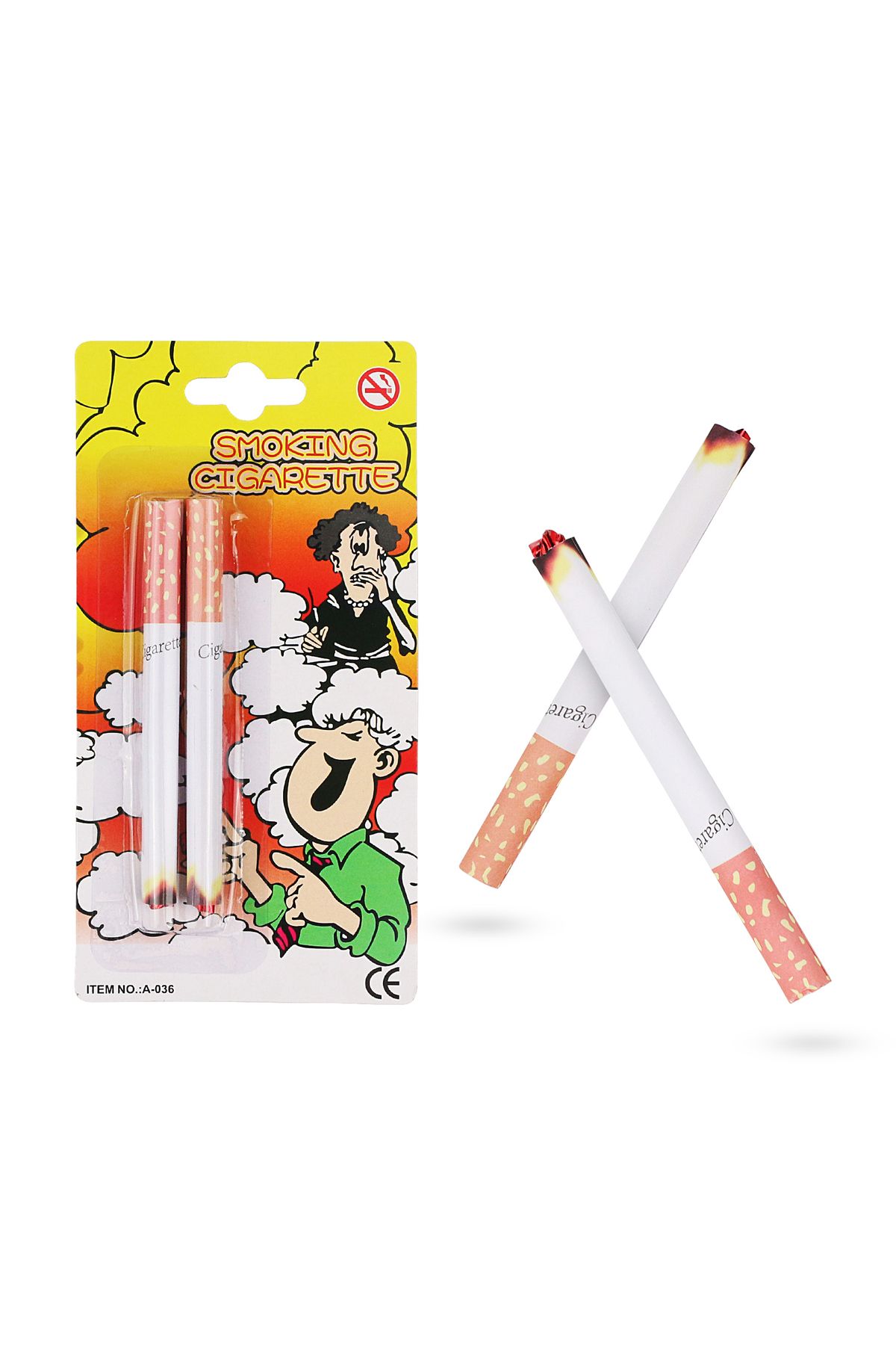 Choice-New and unique prank toys, prank products, gifts, funny two pack fake cigarettes, prank cigarettes 2