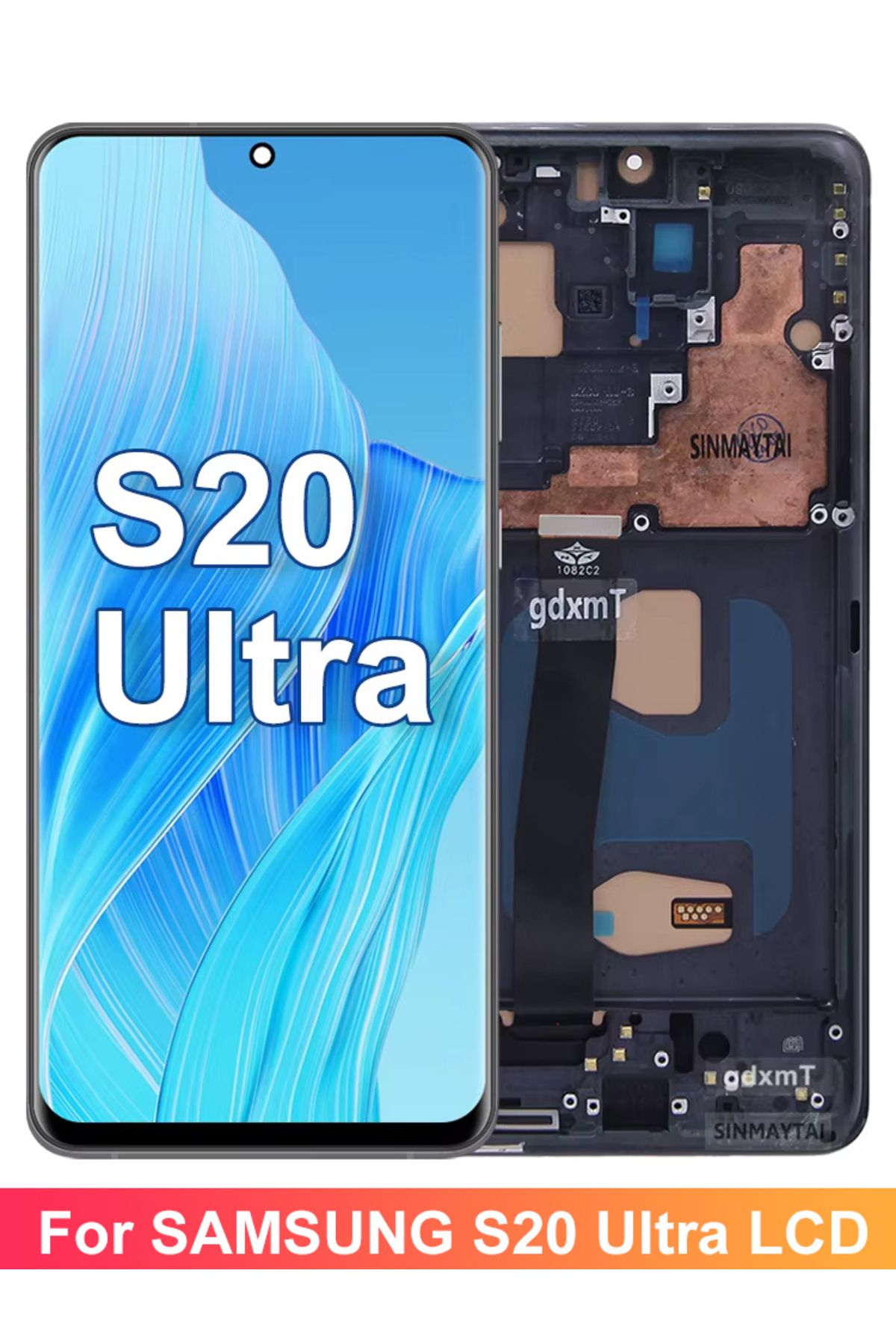 Choice-TFT S20 Ultra Screen With Frame for Samsung Galaxy S20 Ultra G988B G988B/DS Lcd Display Digital T... 7