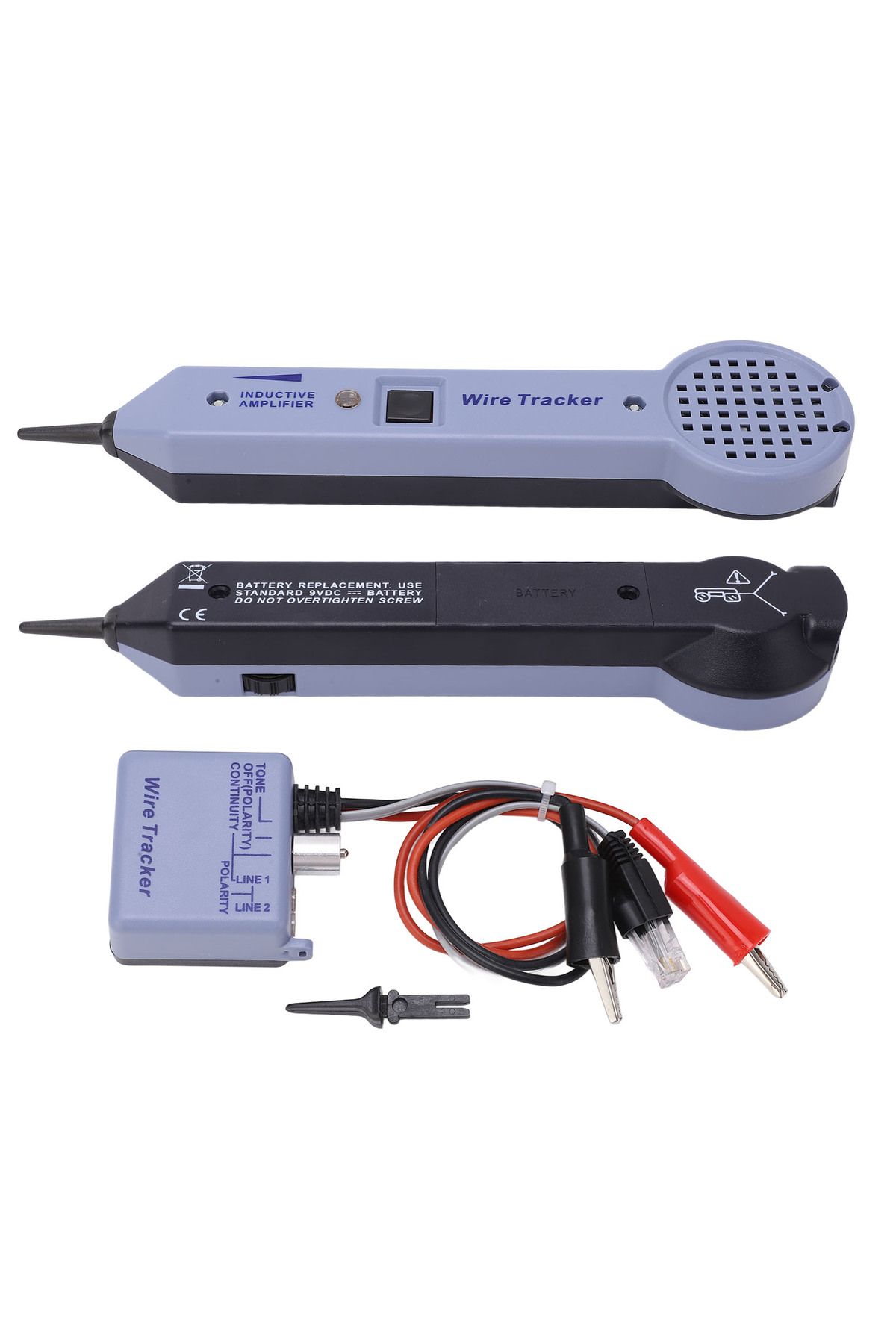 Choice-Tone Tracing Tester Network Cable Tracing Tester Kit Audio Adjustable Induction Amplifier Cable T... 2