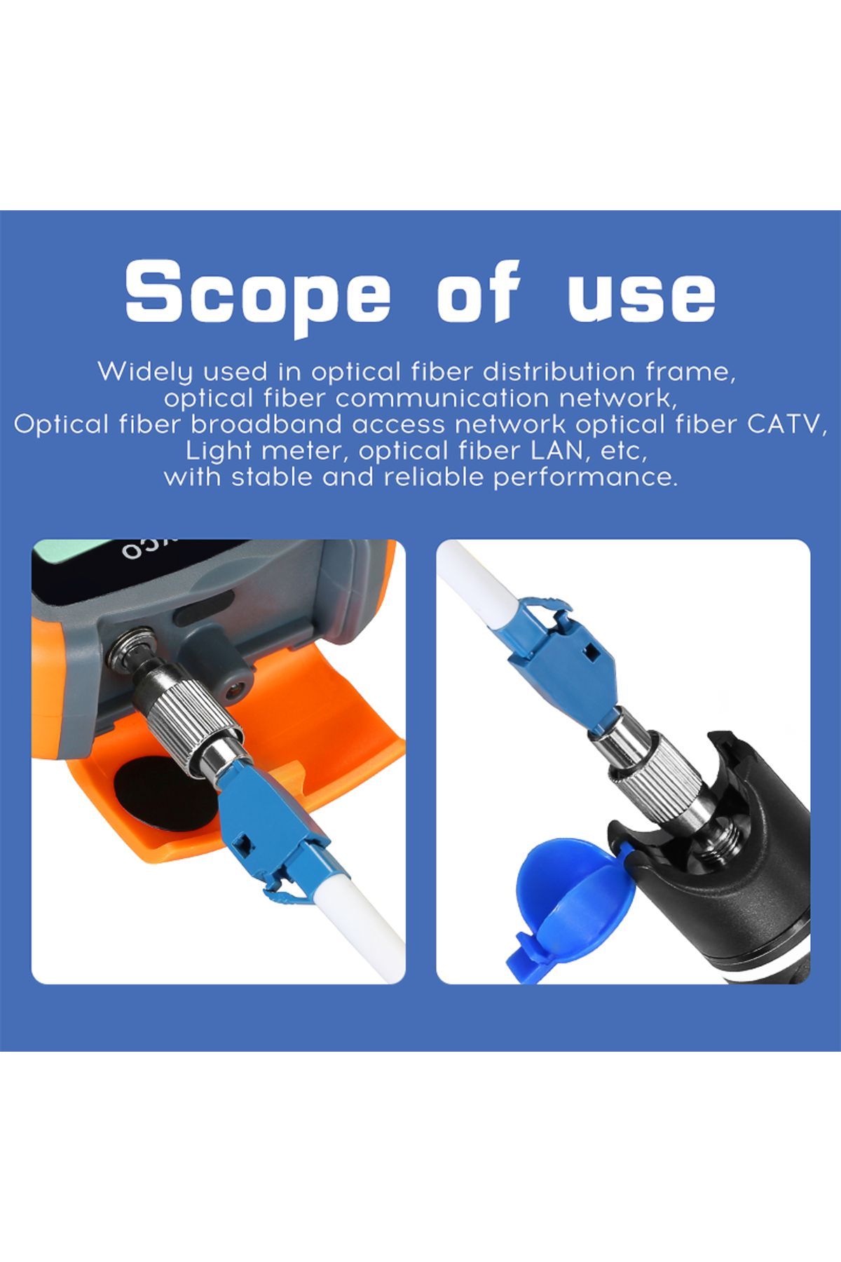 Choice-LC Female To FC Male OPM Optical Power Meter Visual Fault Locator Fiber Optic Hybrid Adapter simp... 3