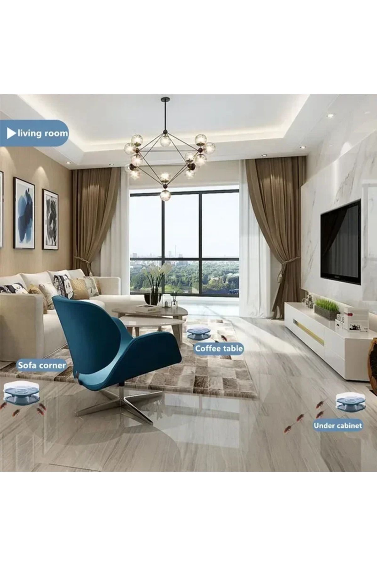 Choice-صندوق مصيدة الصراصير، حشرة الصراصير، صائد الصراصير، قاتل الصراصير، مصائد منزلية قابلة لإعادة الاستخدام... 5