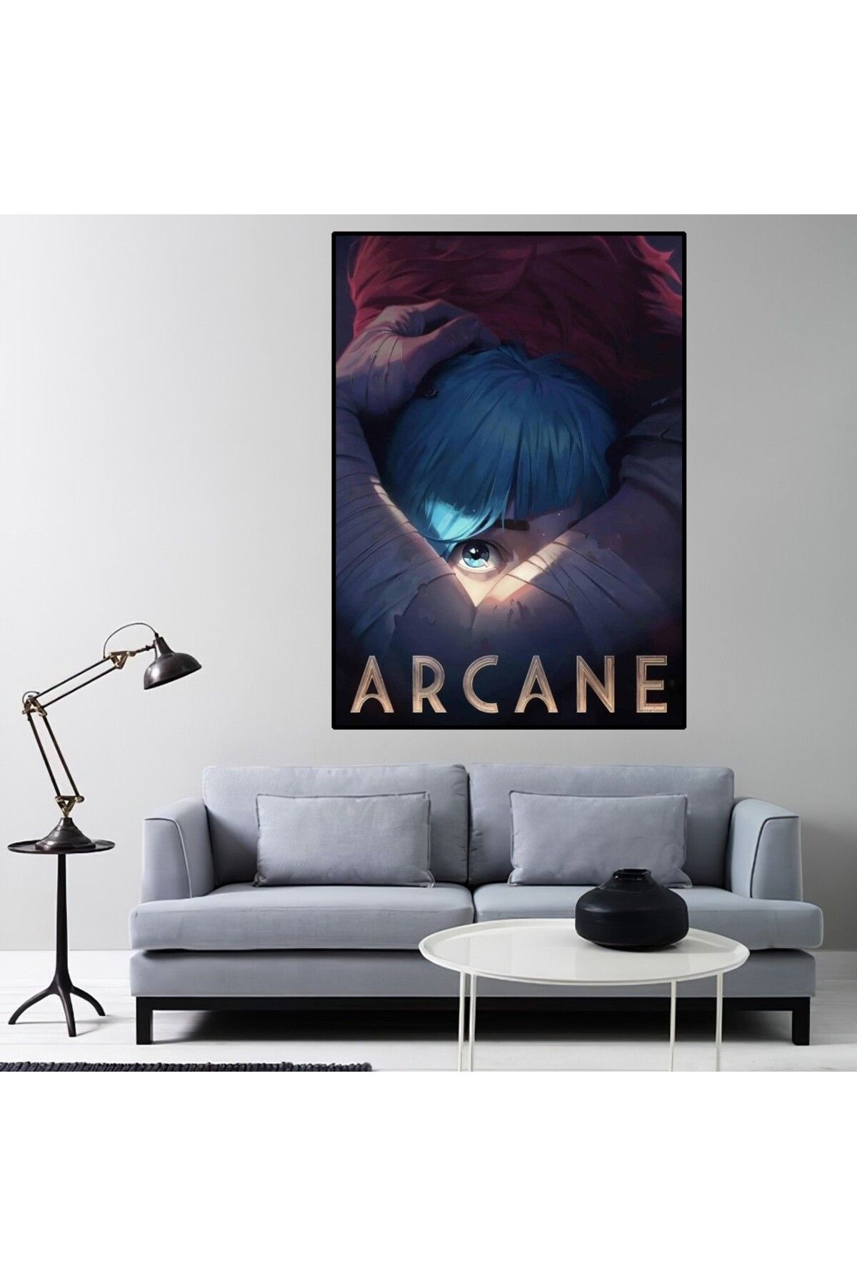 Choice-Arcane L-LOL Poster Home Room Decor Livingroom Bedroom Aesthetic Art Wall Painting Stickers 6