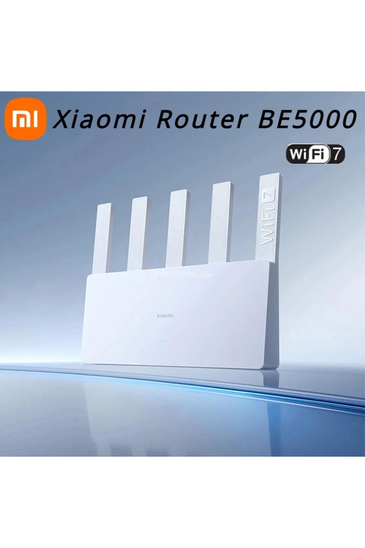 Xiaomi-Xiaomi Router BE5000 WiFi 7 2.5G 5011Mbps  Network Port 512MB Memory 2.4/5GHz Dual Broadband Acce... 2