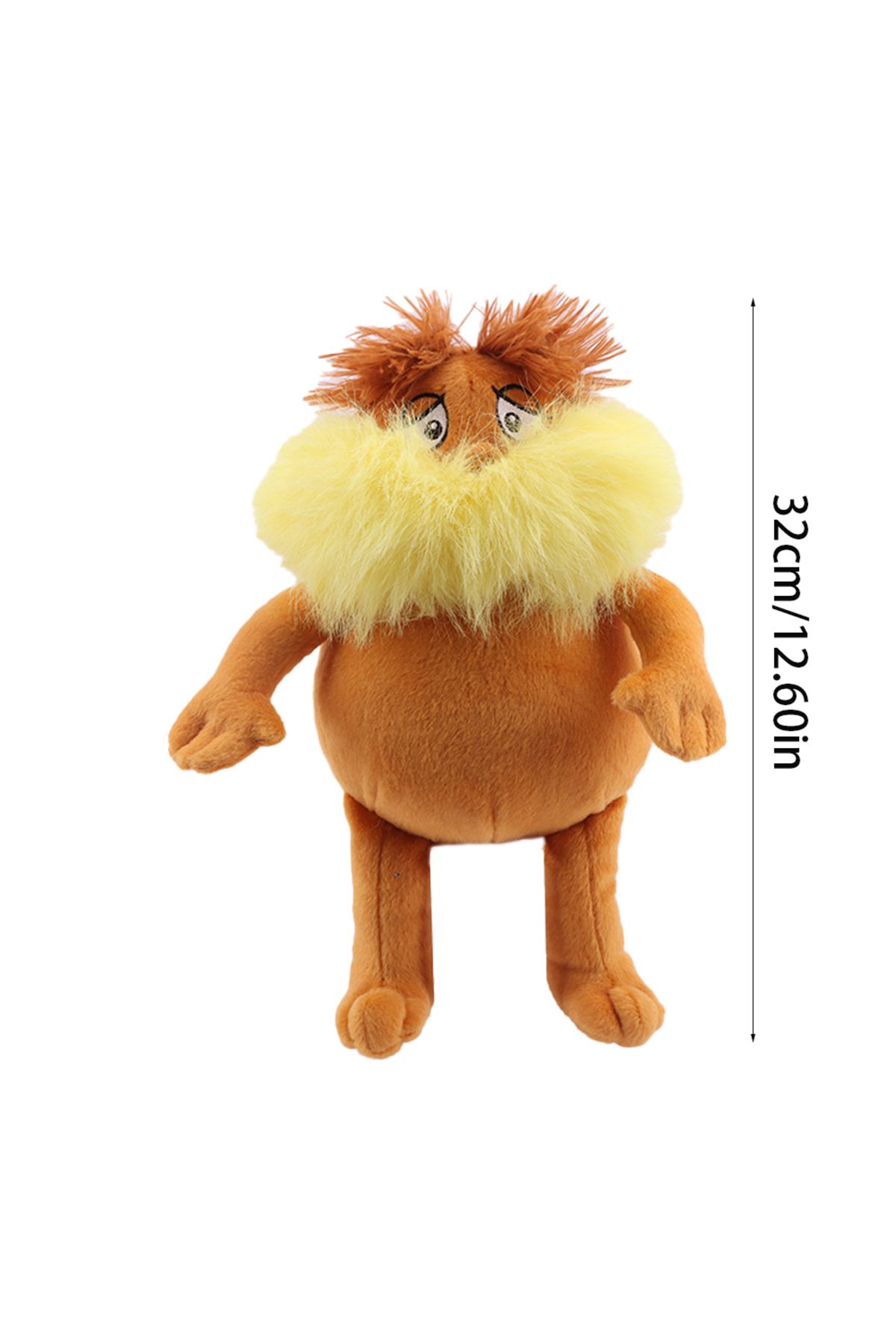 Choice-Dr.Seuss The Lorax Plush Toys Movie Stuffed Animals Kawaii plushes Anime Figures Plush Toys for K... 1