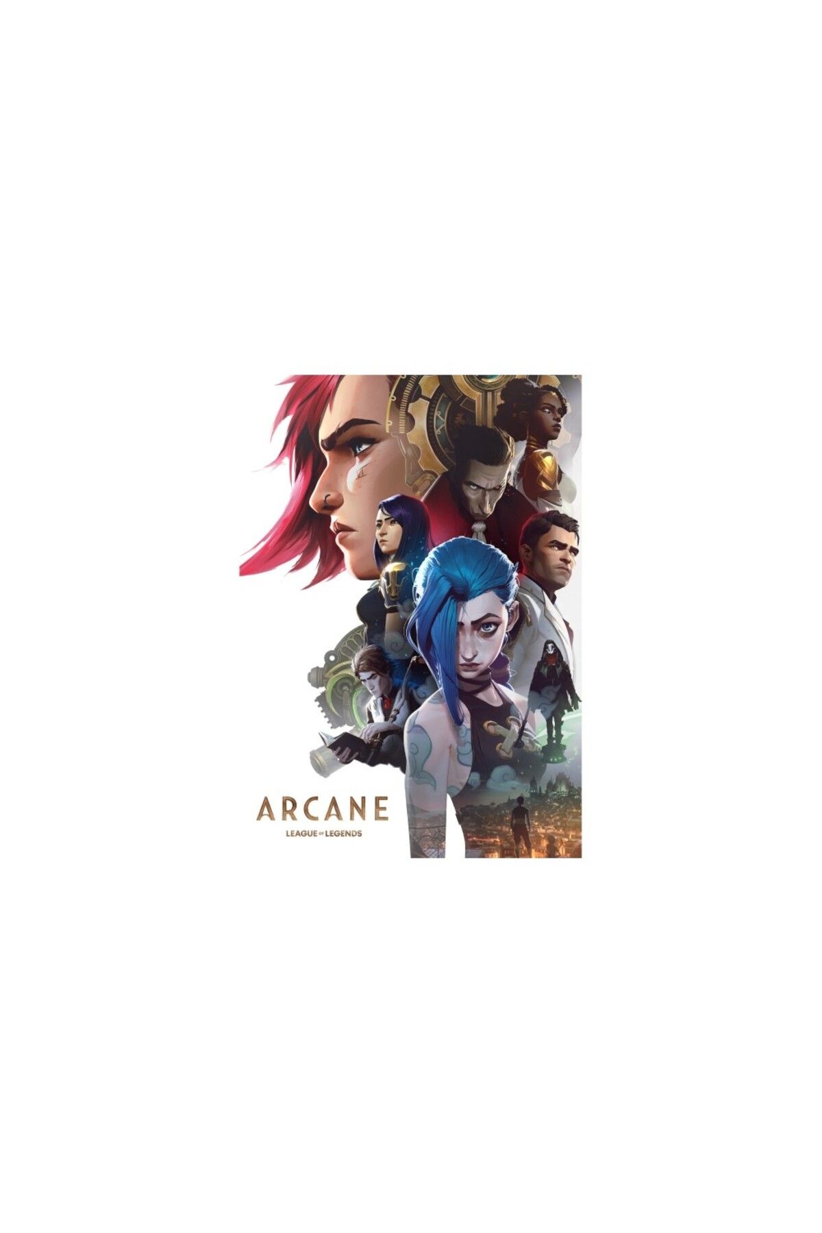 Choice-Arcane L-LOL Poster Home Room Decor Livingroom Bedroom Aesthetic Art Wall Painting Stickers 8
