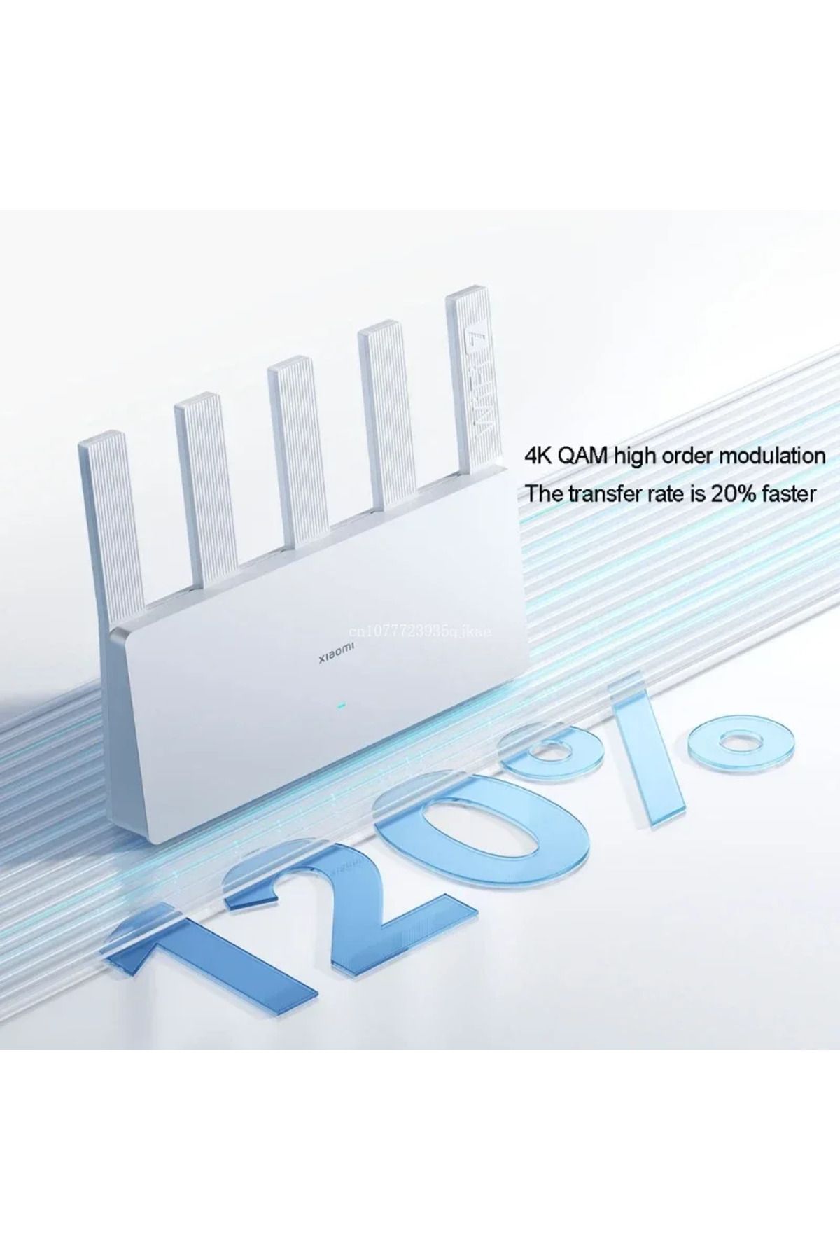 Xiaomi-Xiaomi Router BE5000 WiFi 7 2.5G 5011Mbps  Network Port 512MB Memory 2.4/5GHz Dual Broadband Acce... 4